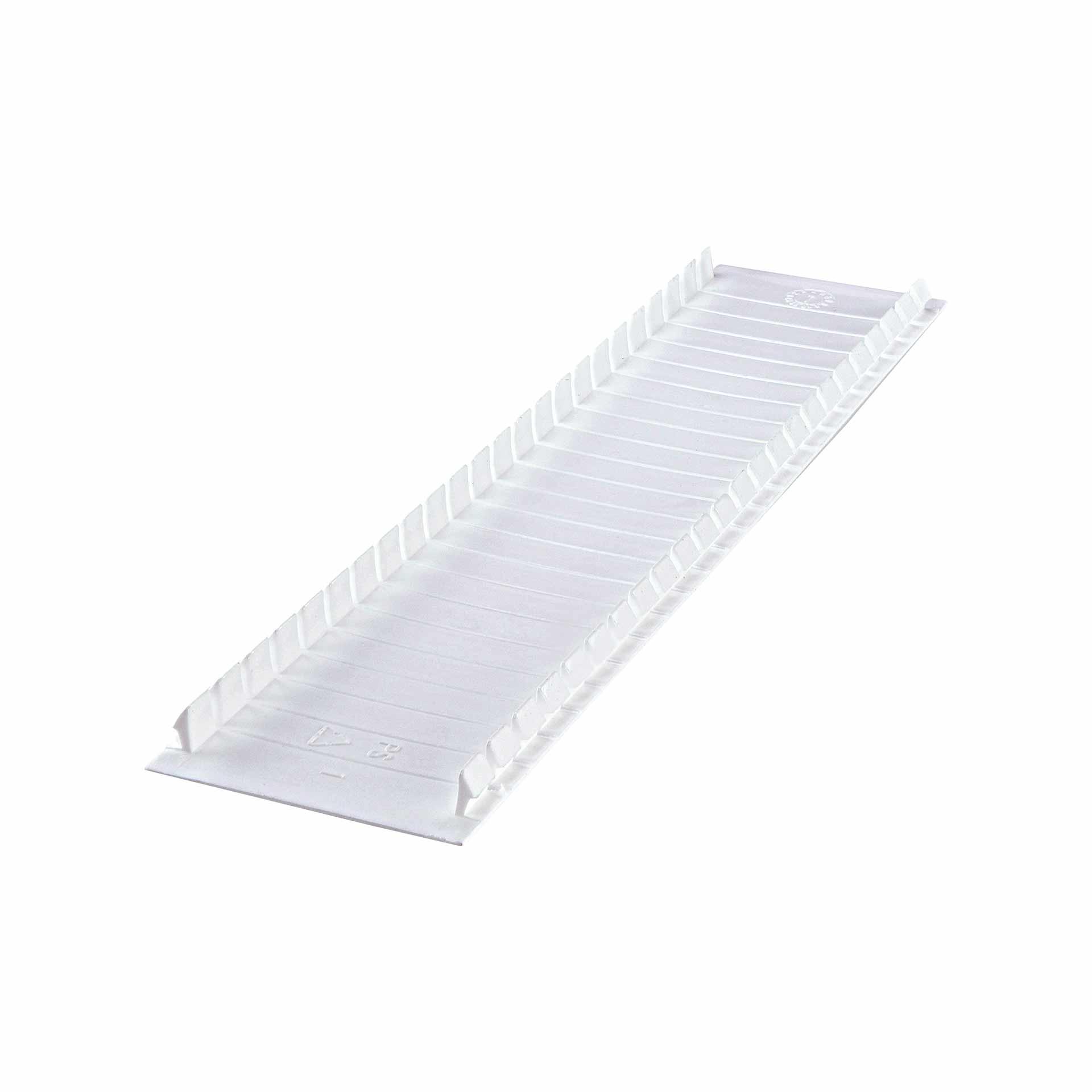 Languette de recouvrement pour ouverture DIN 12MOD blanche