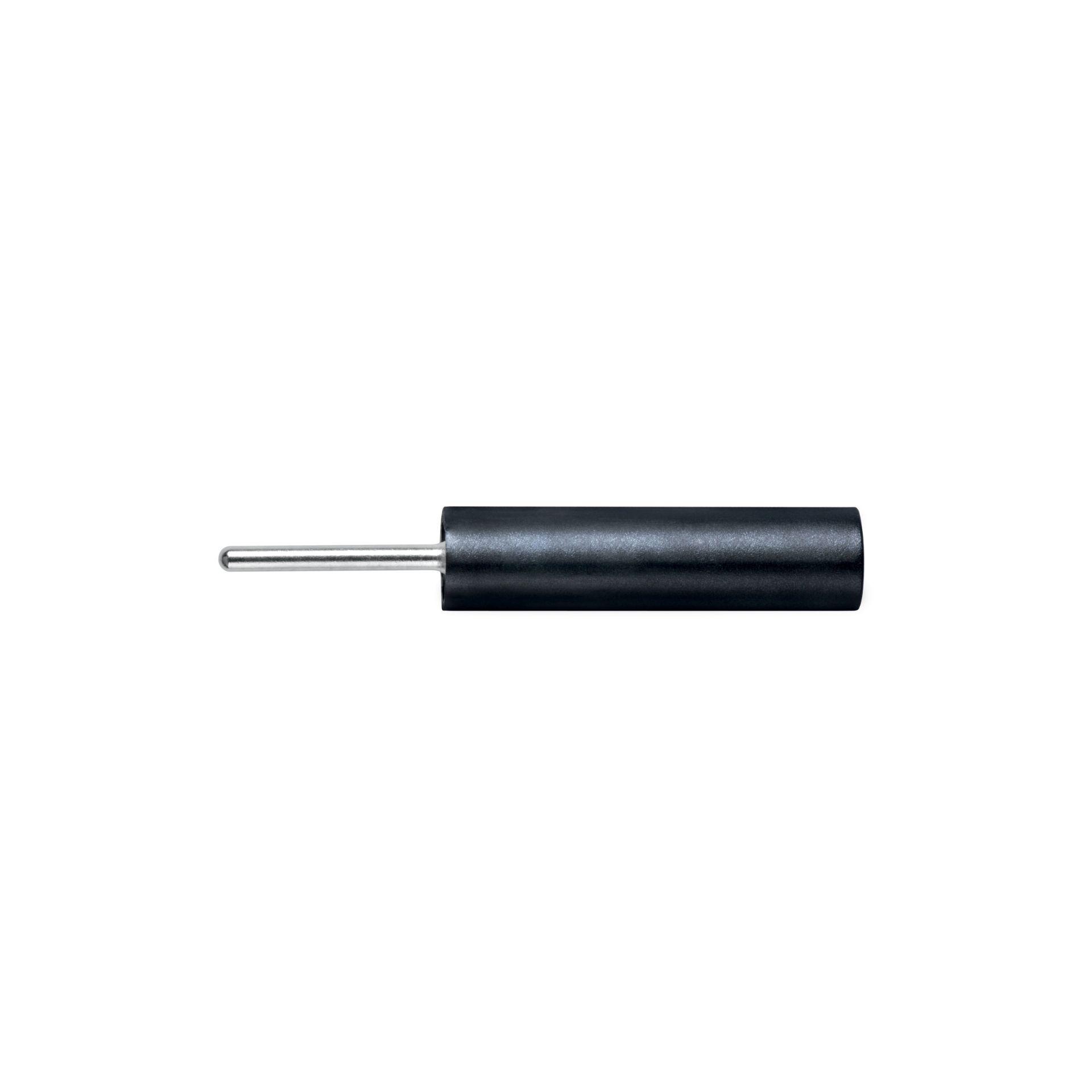Douille de laboratoire, longueur de tige 13.5mm, noir