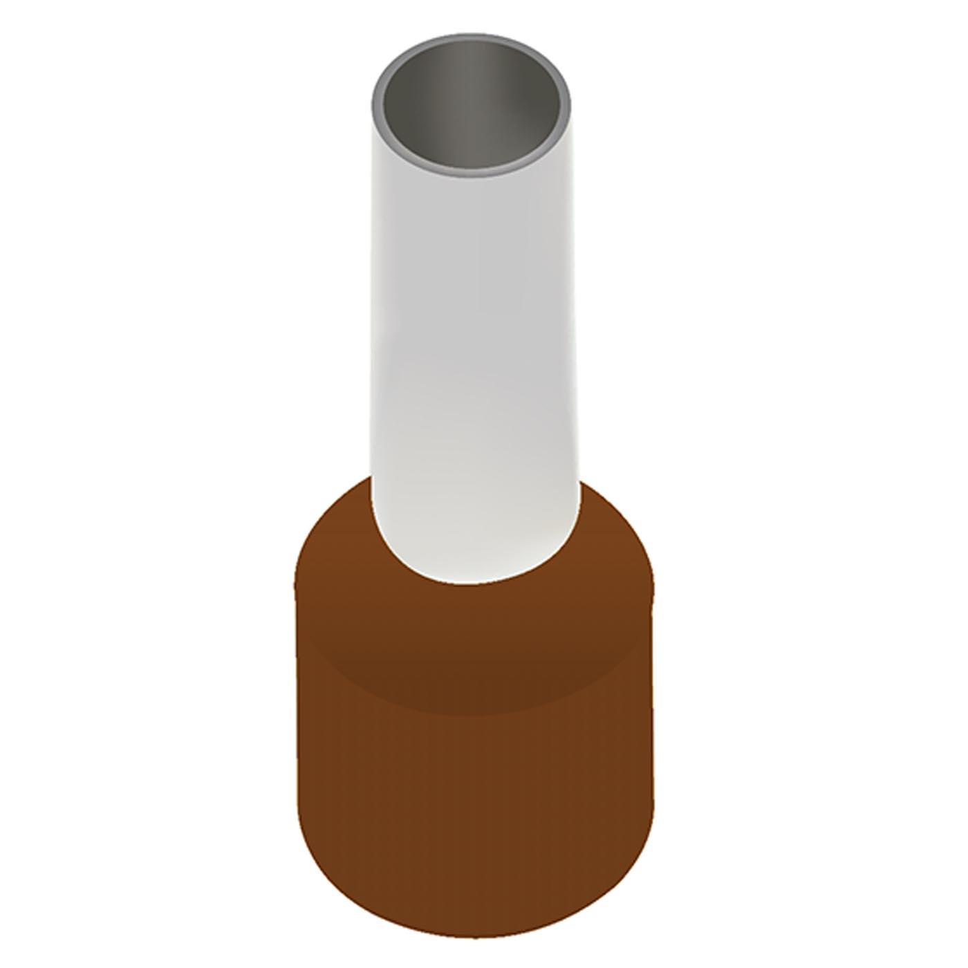 Ghiere isolate (WE) marrone / 25mm² / 22mm, VPE 50 Stk. Ghiere isolate (WE) marrone / 25mm² / 22mm, VPE 50 Stk.
