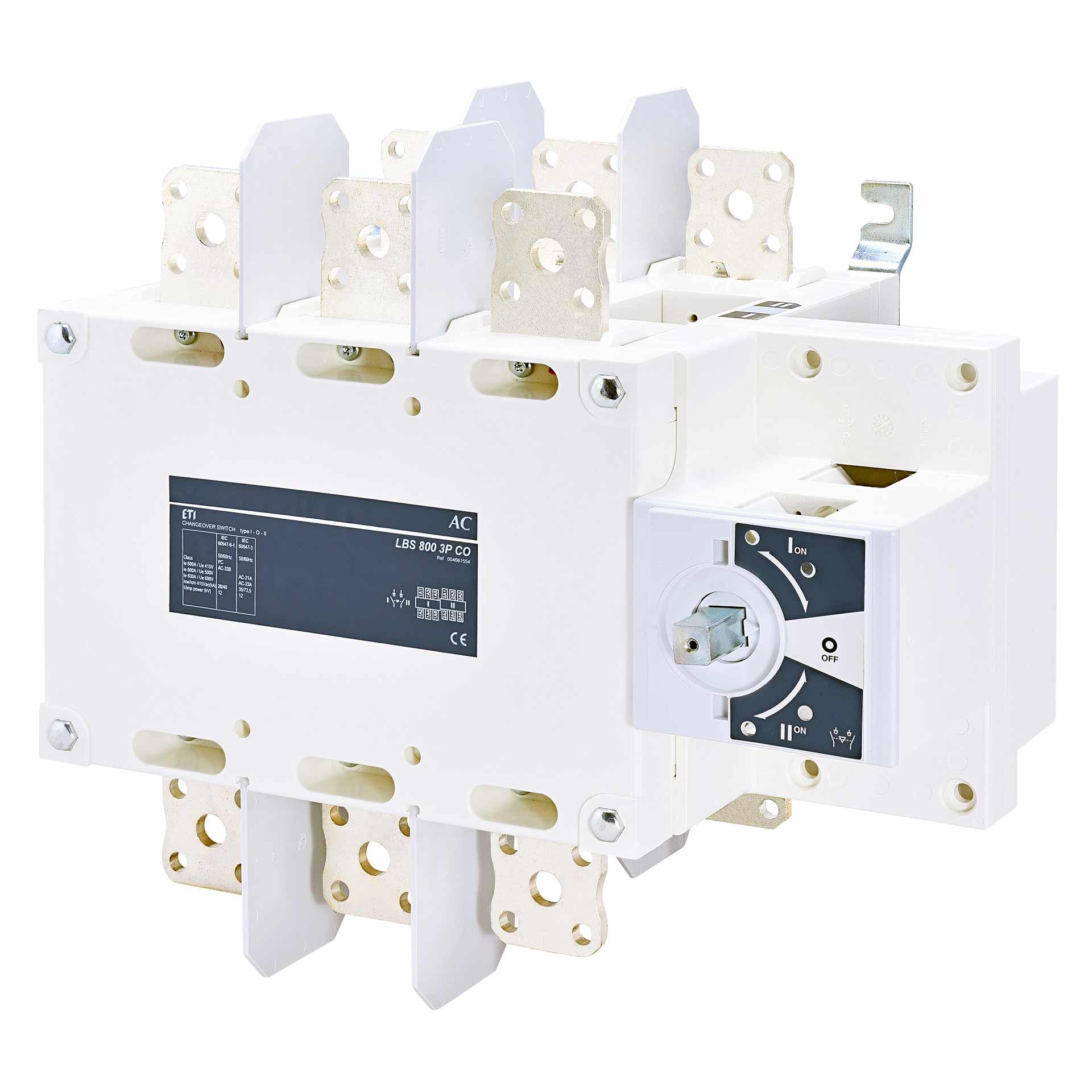Switch-disconnector SLBS 800A, 3P without switching lever