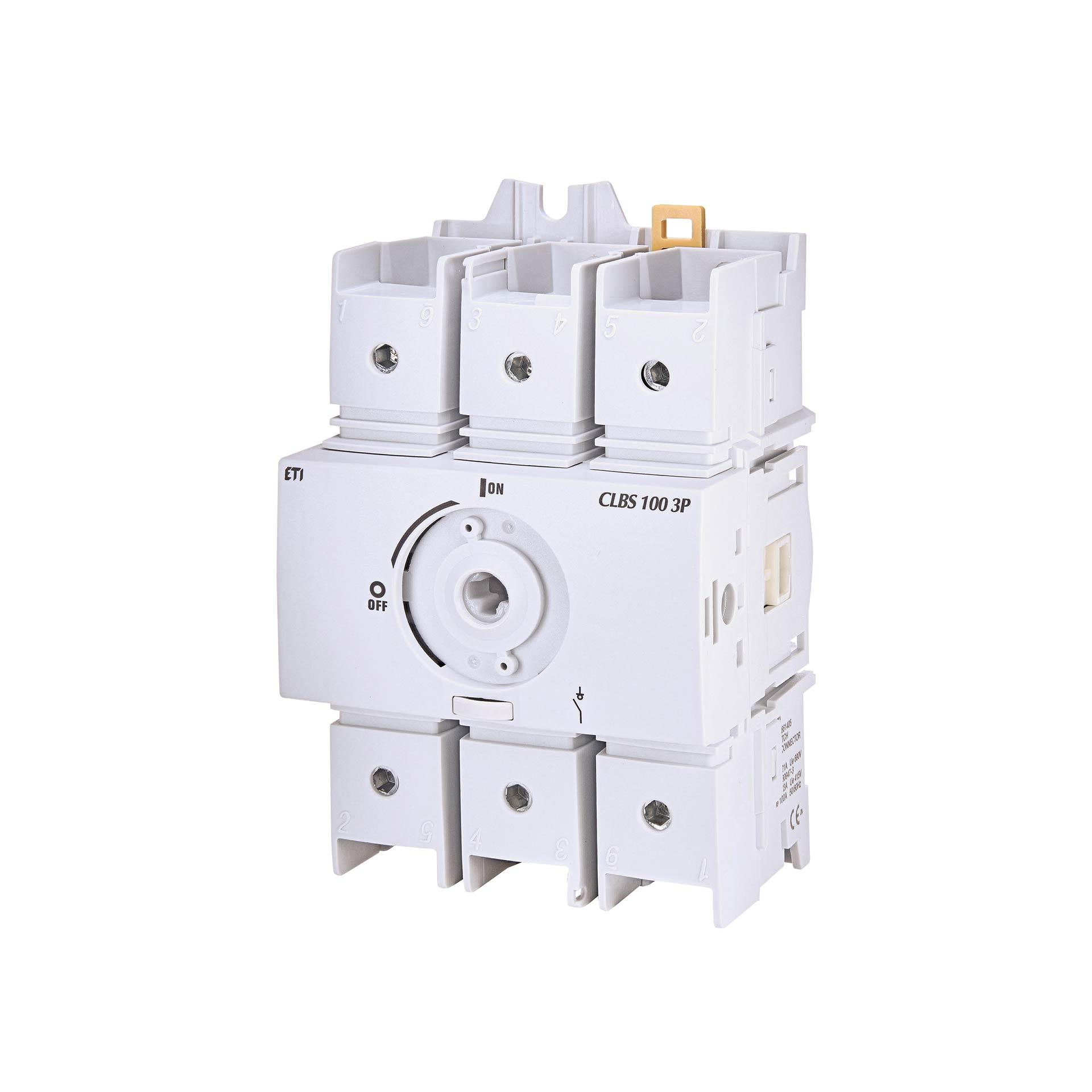 Switch-disconnector CLBS 100A 3P without switch lever