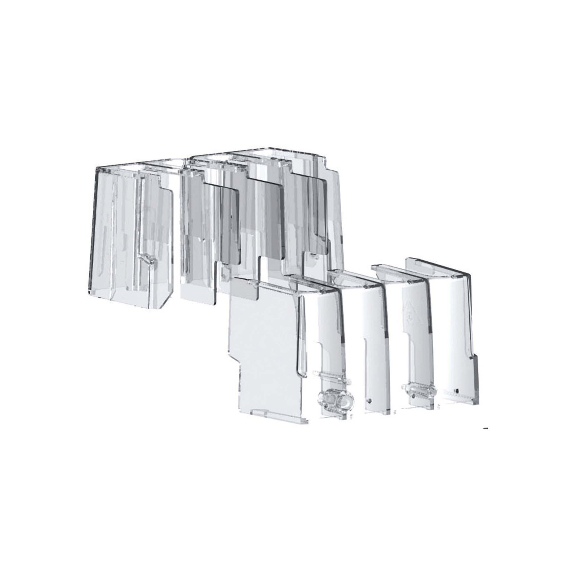 Capot pour interrupteur sectionneur motorisé 4P MLBS 125A, Côté d'alimentation