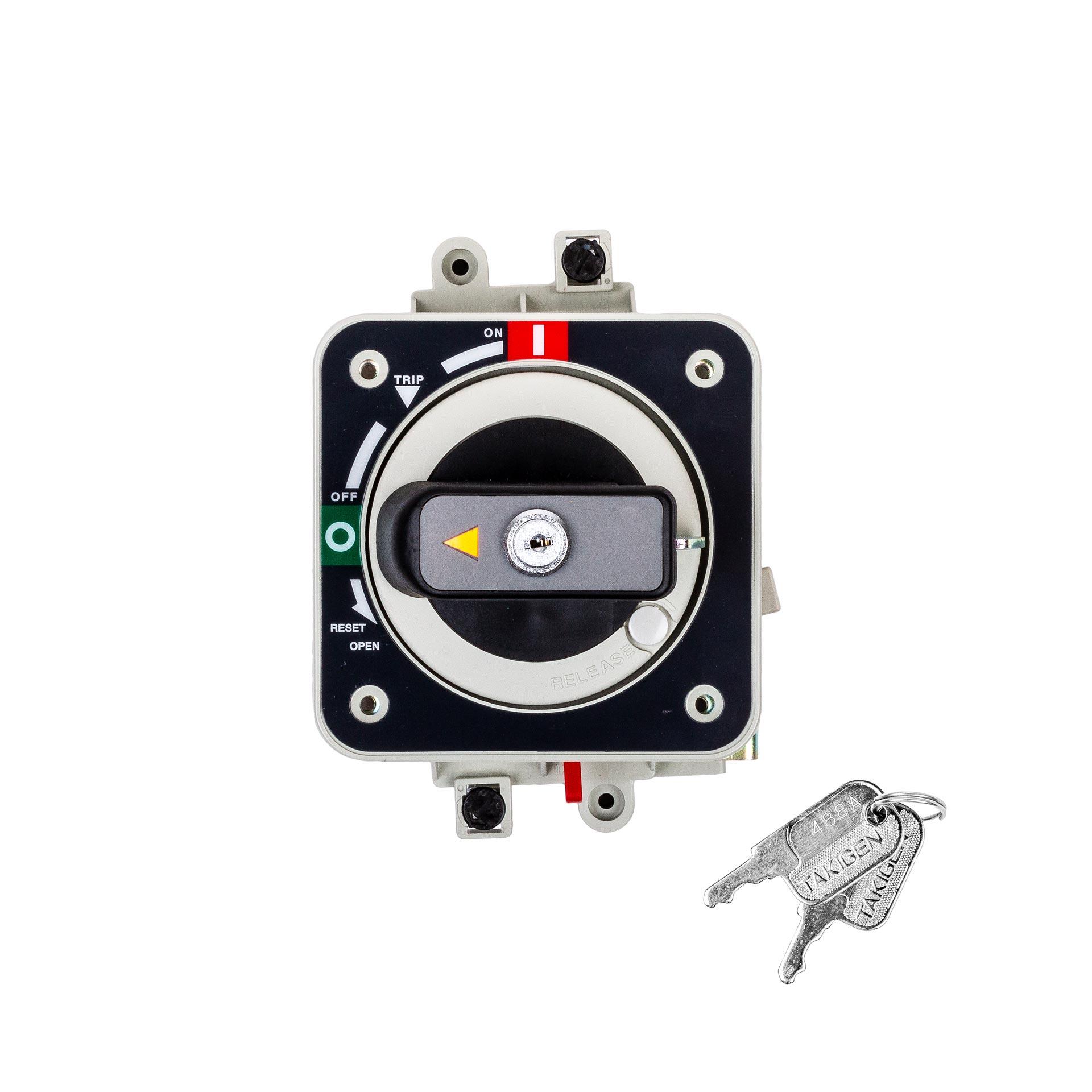 Commande rotative directe & dispositif de verrouillage, montage direct, pour EB2 125 Commande rotative directe & dispositif de verrouillage, montage direct, pour EB2 125