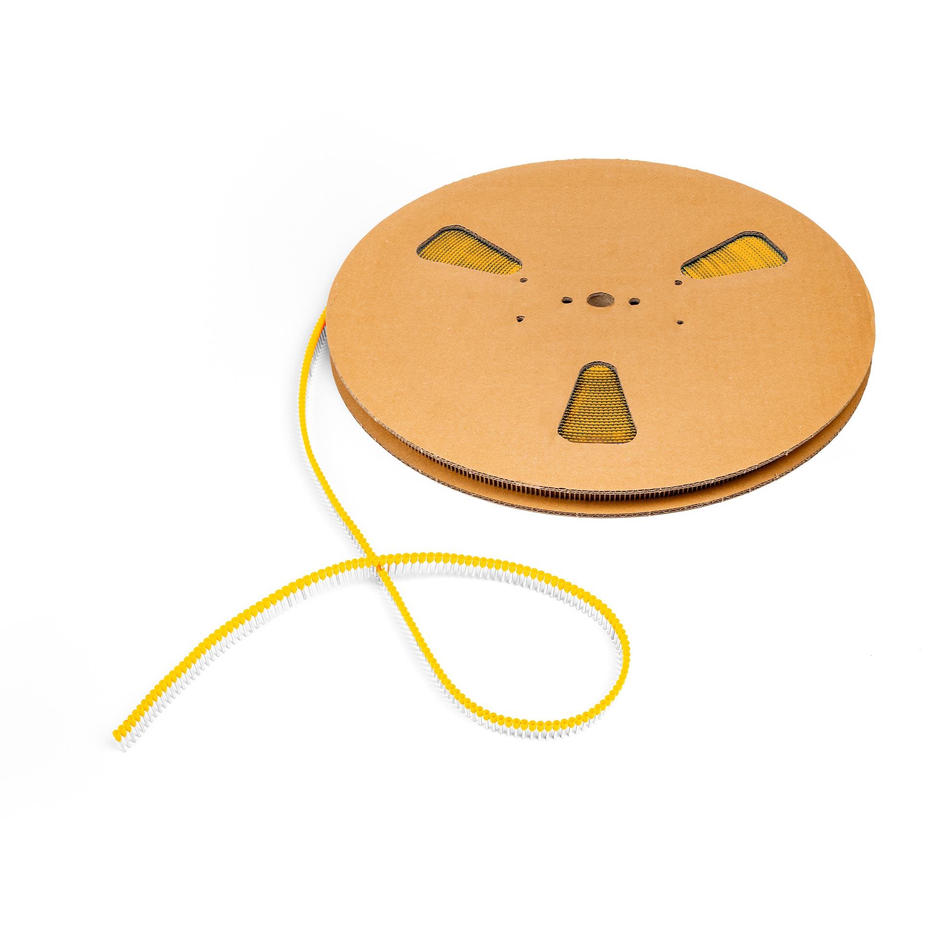 Ghiere isolate su bobina centrale (WE) Arancione / 0,5mm² / 8mm / VPE 10000 pz.