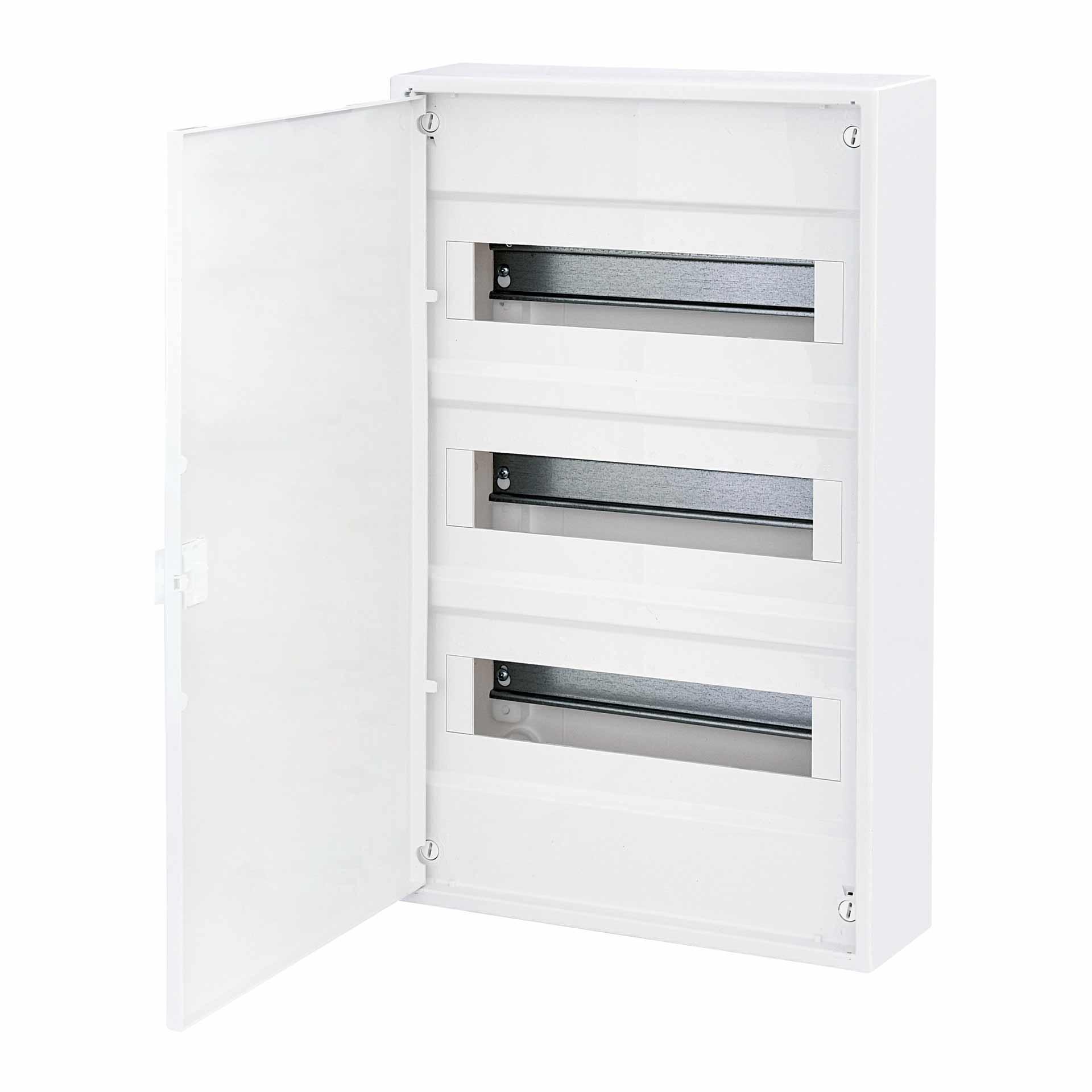 Quadro di distribuzione esterno con porta bianca "ACT-36-PO", IP40, 3x12 moduli (36M)