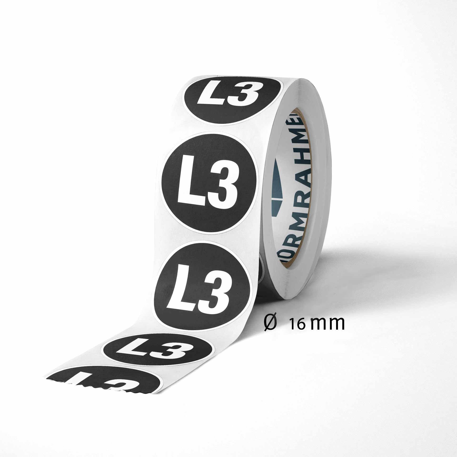 Conducteur extérieur L3, Ø 16mm, rouleau à 500 pcs