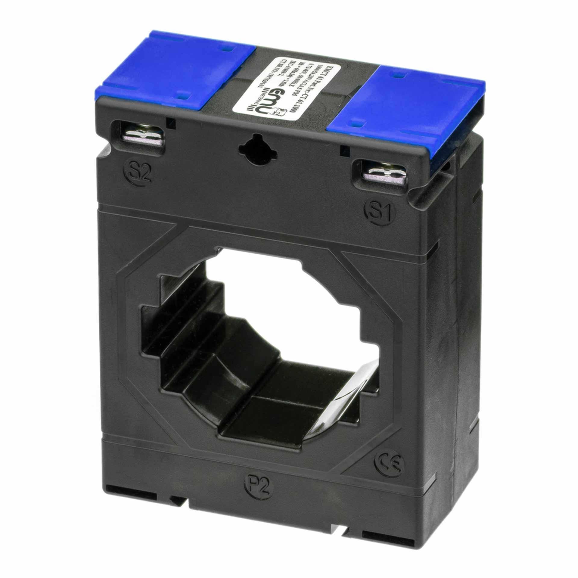 Current transformer EMCT 61 | 600A, 15.0VA, class 0.5, 60 x 10 mm / Ø51mm Current transformer EMCT 61 | 600A, 15.0VA, class 0.5, 60 x 10 mm / Ø51mm