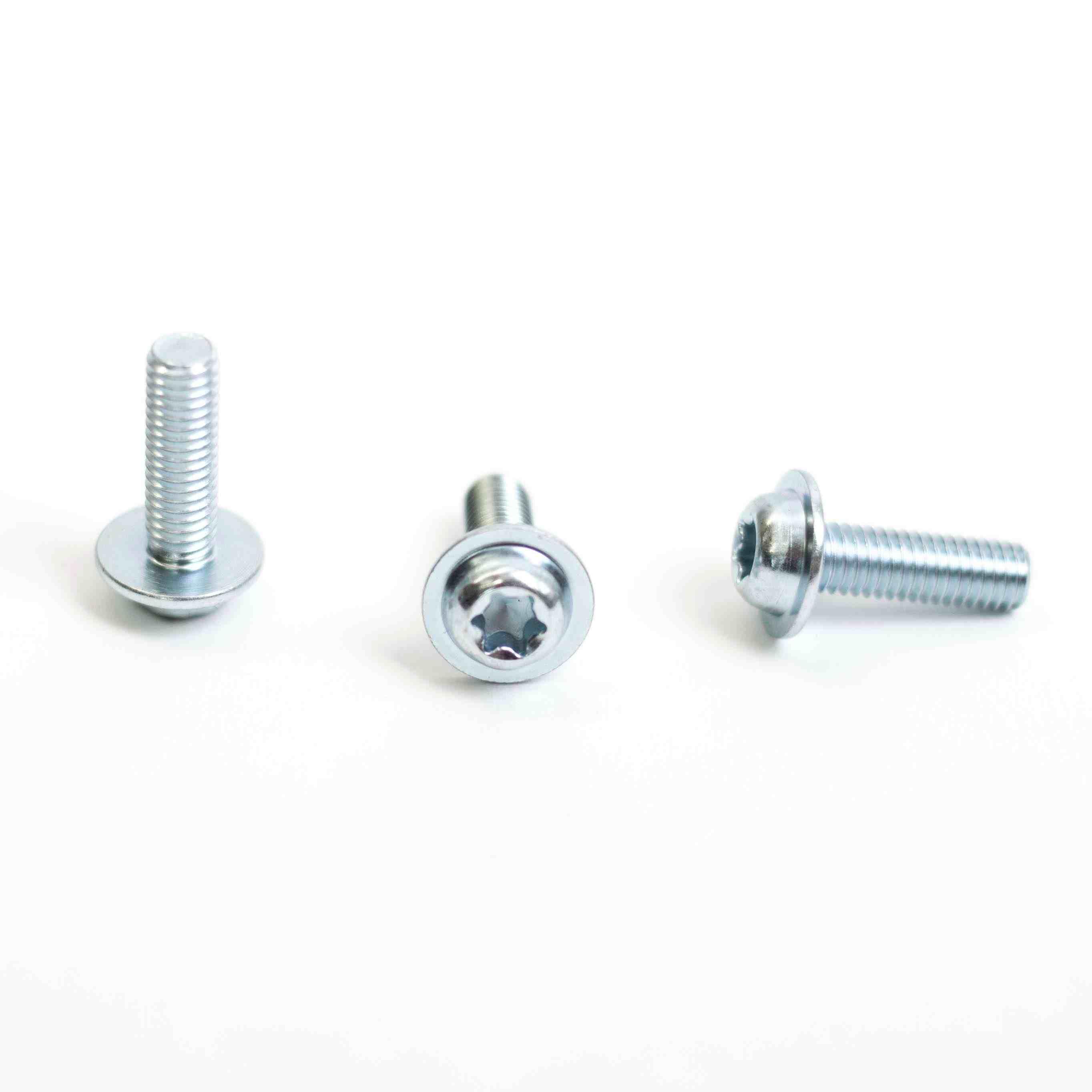 Vite Torx a testa bombata con flangia M6x20 mm