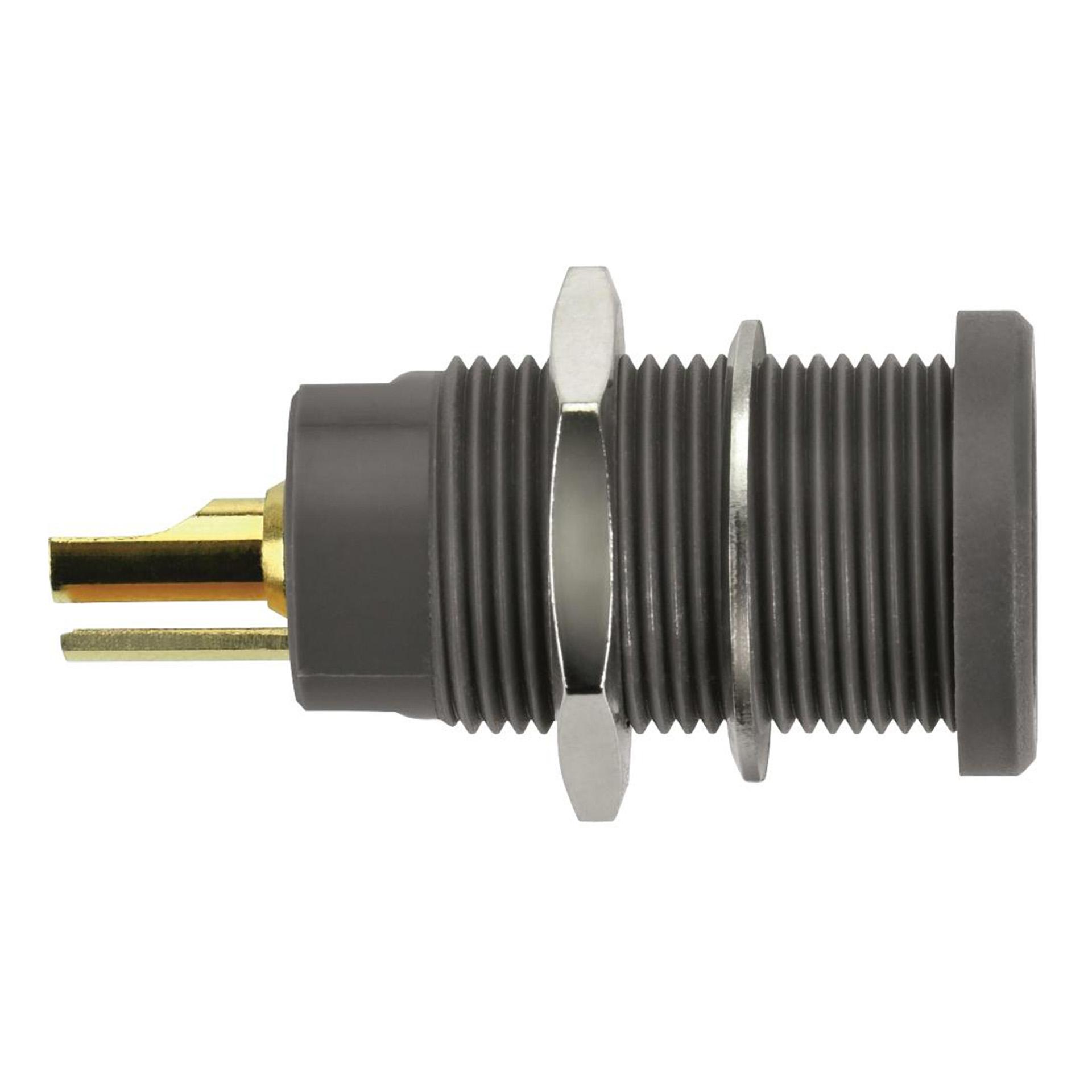 Douille encastrée Kelvin ø 4mm, noire