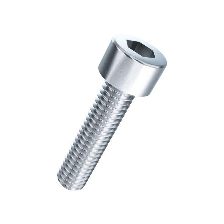 Vite a testa cilindrica con esagono incassato M6x40mm, acciaio 8.8, zincato-blu Vite a testa cilindrica con esagono incassato M6x40mm, acciaio 8.8, zincato-blu