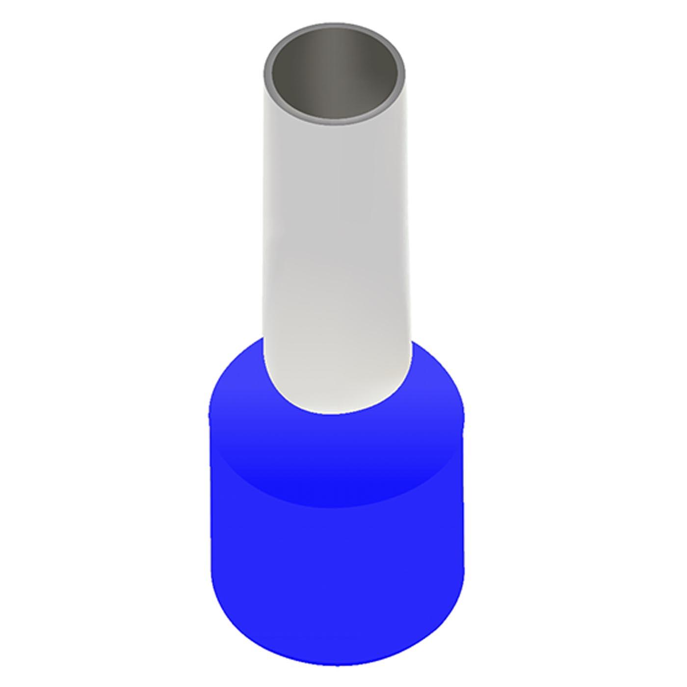Capicorda isolati (TE) blu / 0,75 mm² / 8 mm, VPE 500 pz. Capicorda isolati (TE) blu / 0,75 mm² / 8 mm, VPE 500 pz.
