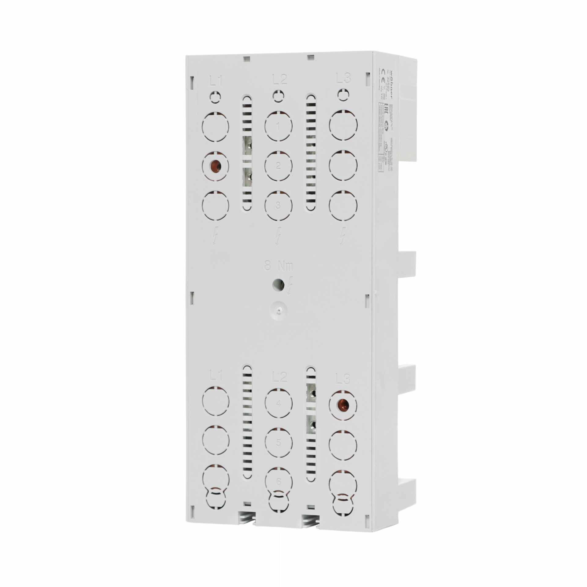 Adattatore sbarra 3P 210A, attacco a vite M6, superiore/inferiore, 105x240mm, per Terasaki S250-NJ