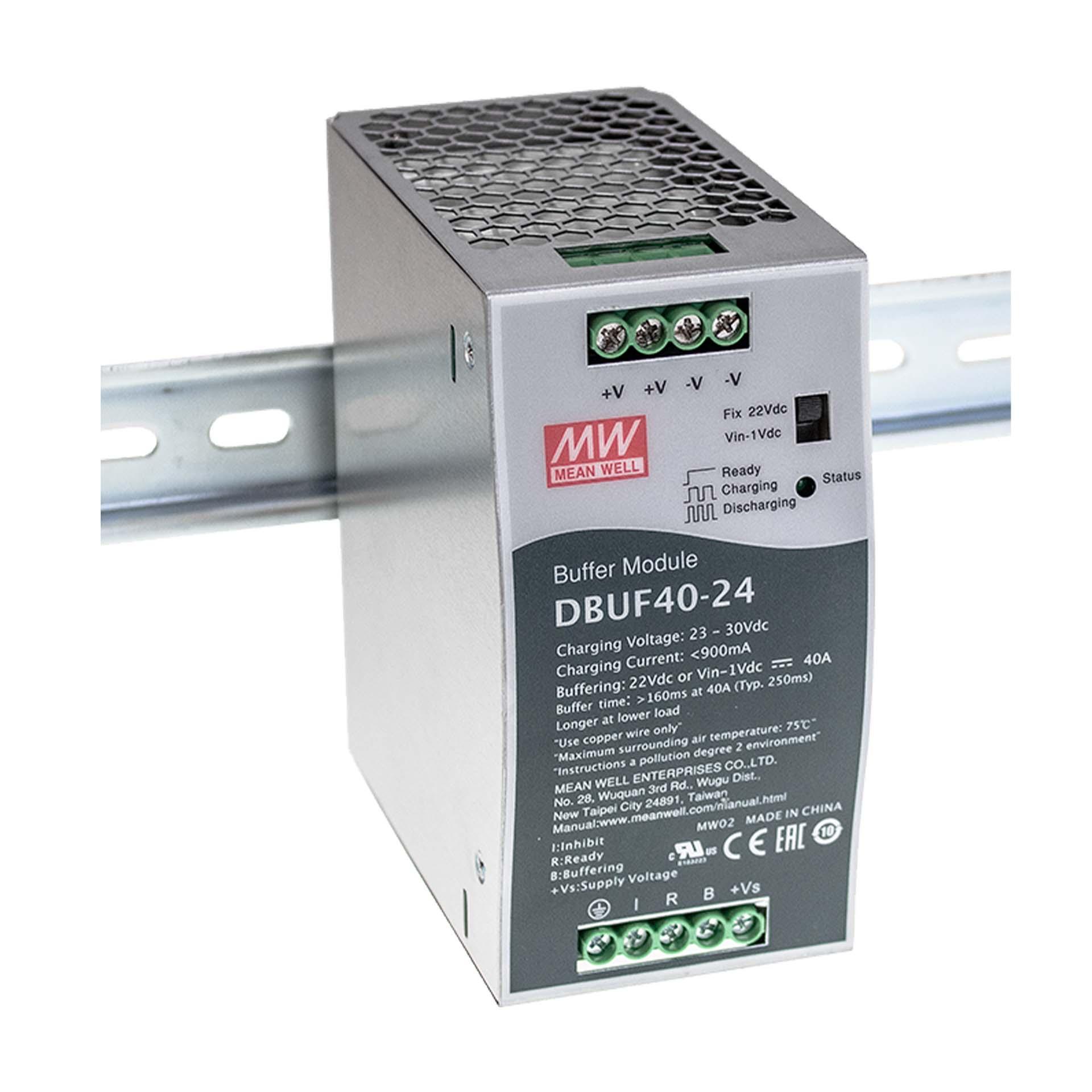 Modulo buffer Mean Well DBUF40-24, 24V, 40A