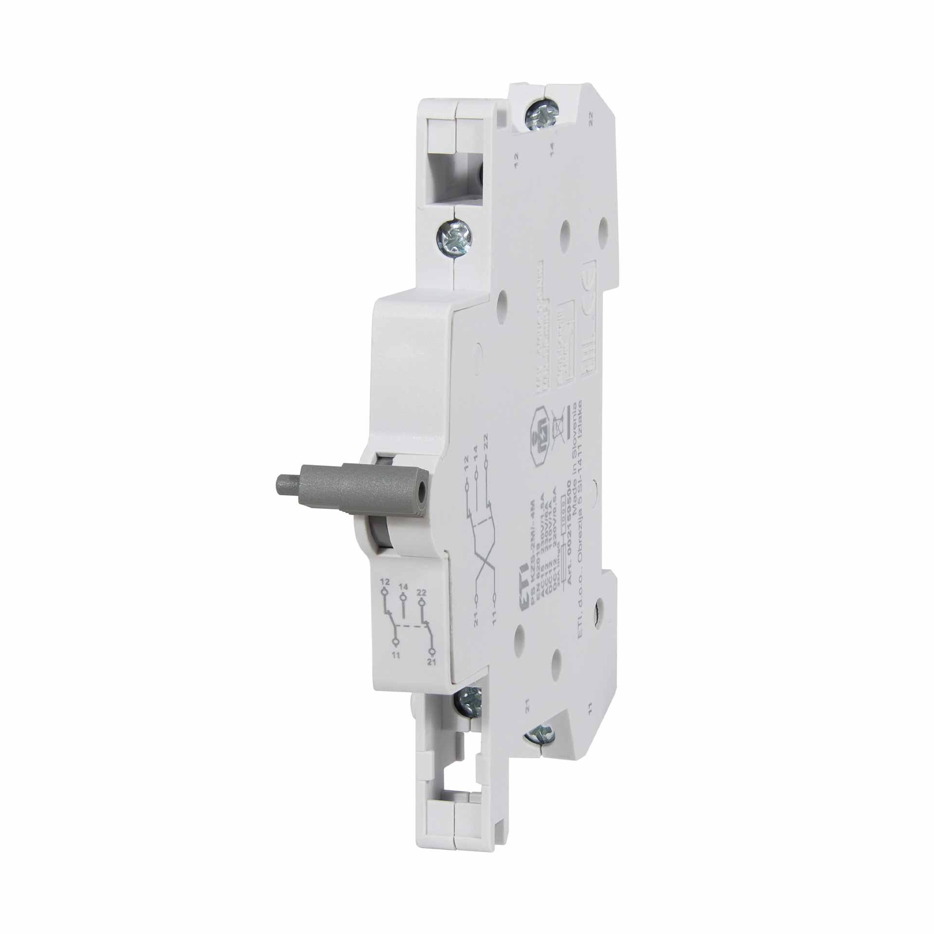 Contatto ausiliario per FI/LS KZS 2M (1p+N) e 4M (3p+N)