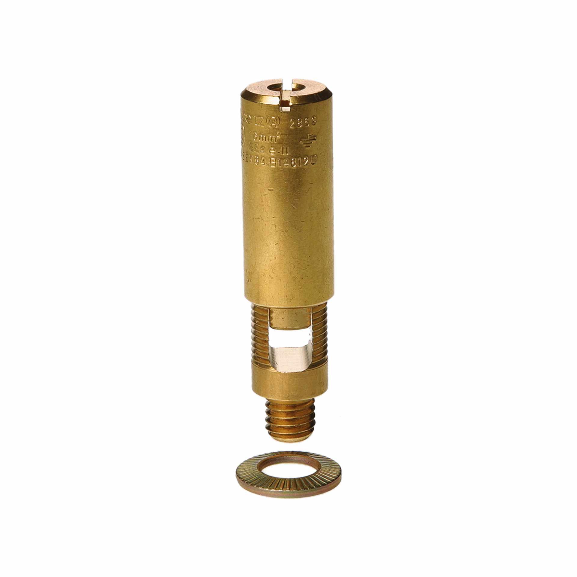 Terminale per conduttore nudo, 16mm² M8x8mm Terminale per conduttore nudo, 16mm² M8x8mm