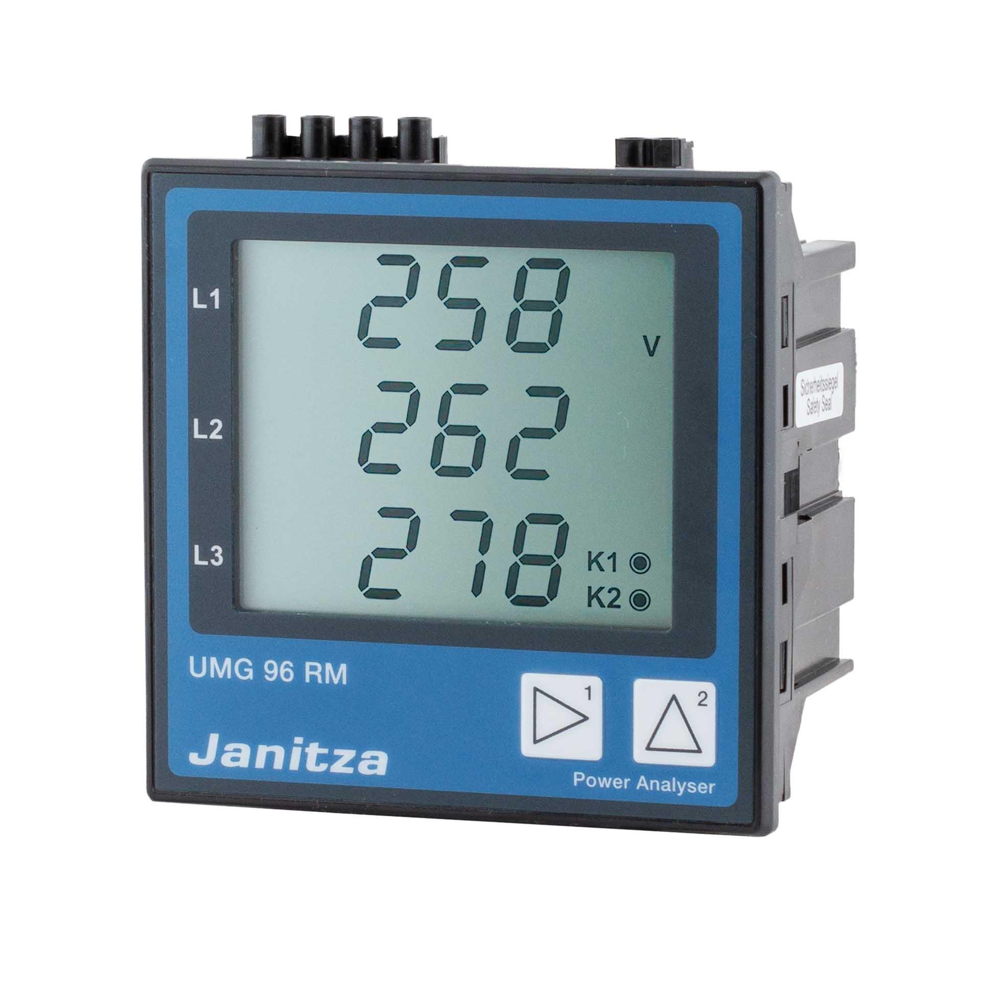 Analizzatore di rete multifunzione Janitza con Profibus UMG 96RM-P - 24V