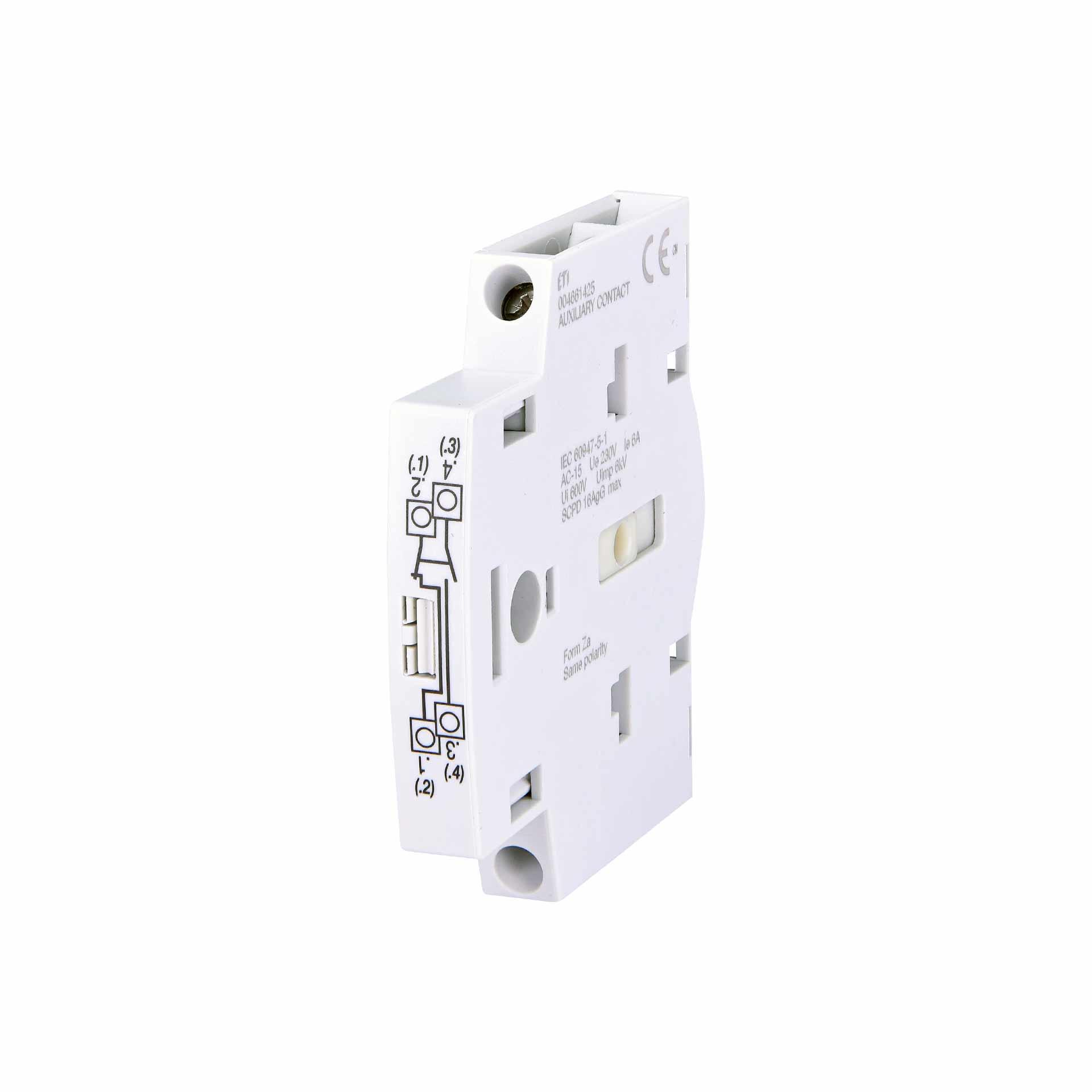 Contatto ausiliario 1S/1Ö CLBS per interruttore di manovra-sezionatore CLBS da 25A a 125A Contatto ausiliario 1S/1Ö CLBS per interruttore di manovra-sezionatore CLBS da 25A a 125A