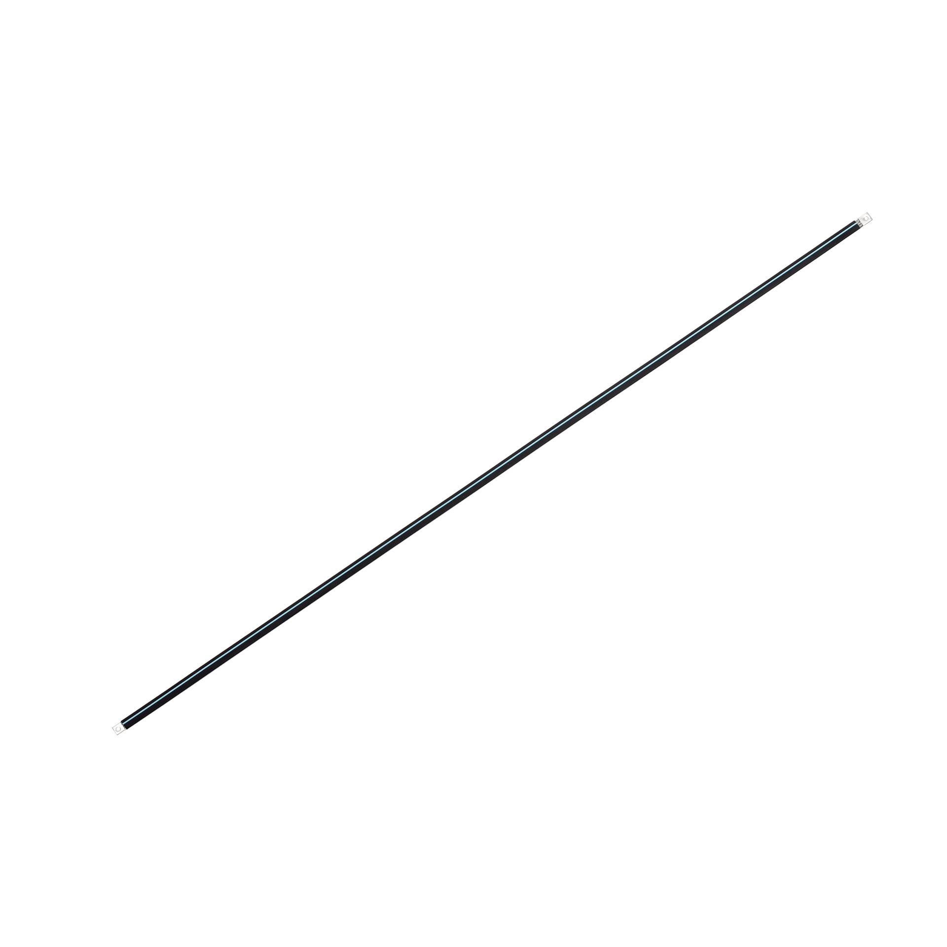 Capocorda isolato in rame stagnato intrecciato "L:930mm" 25mm², 125A, M8 e M10, senza alogeni Capocorda isolato in rame stagnato intrecciato "L:930mm" 25mm², 125A, M8 e M10, senza alogeni