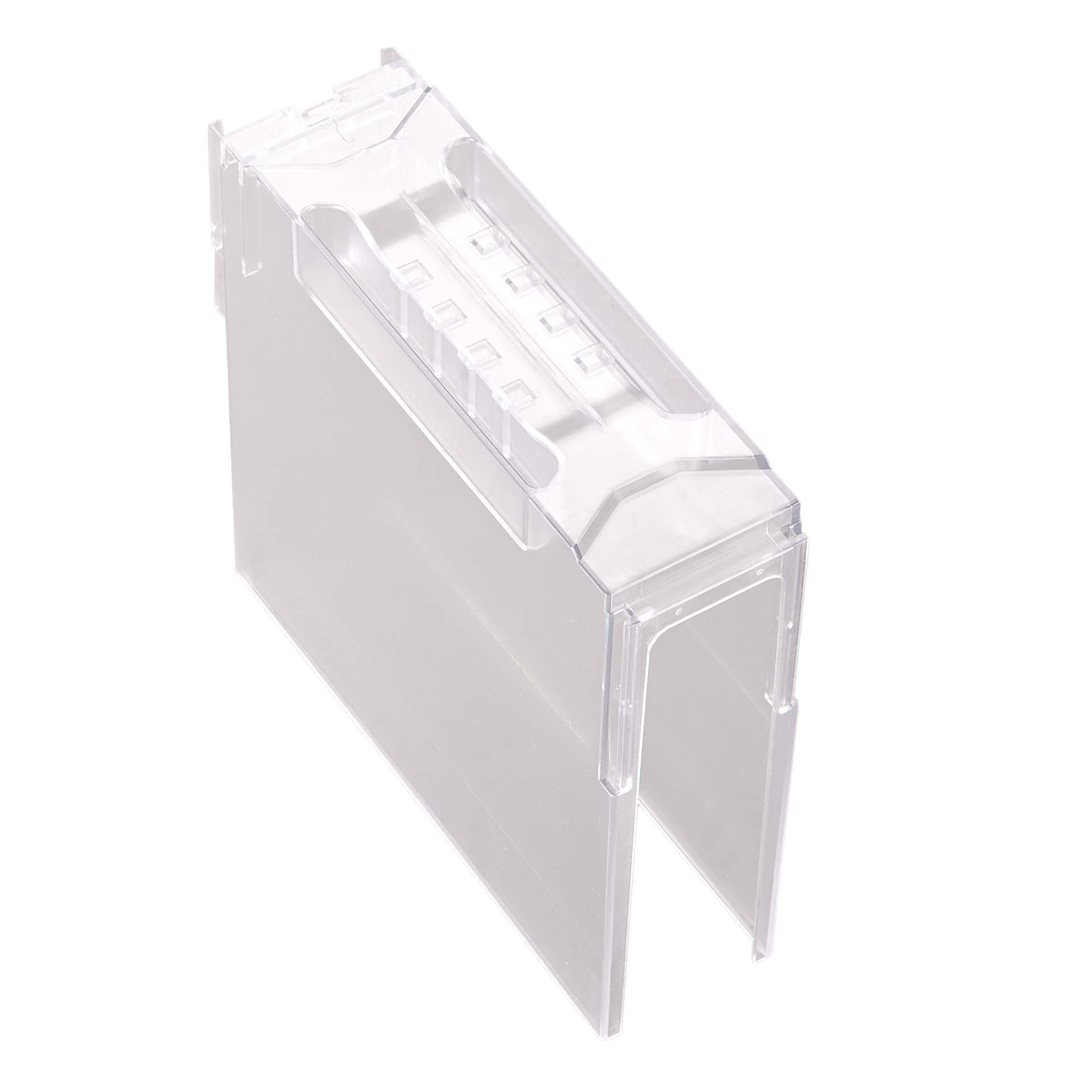 Coperchio del vano connessioni, versione piatta, uscita dal basso, per la taglia 00 Coperchio del vano connessioni, versione piatta, uscita dal basso, per la taglia 00