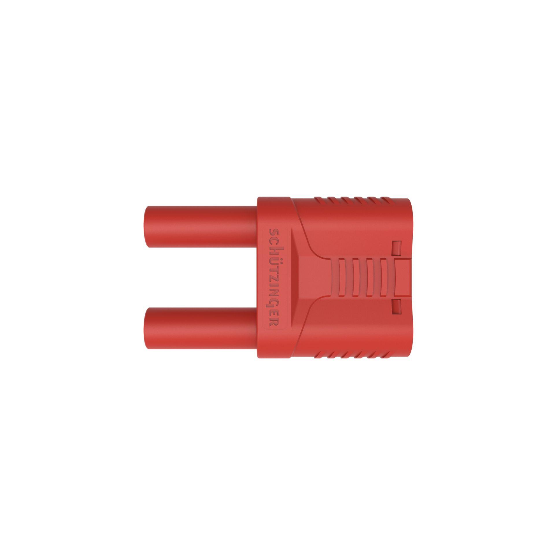 Sicherheits-Kurzschlussstecker ø 4mm, rot