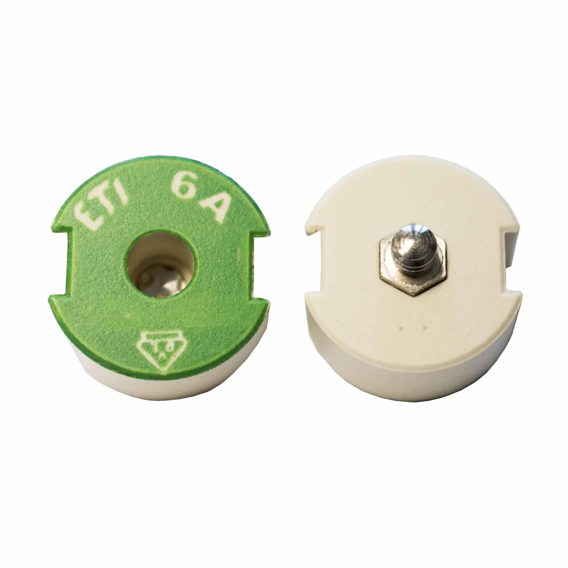 Inserto a vite DII 6A (verde) Inserto a vite DII 6A (verde)