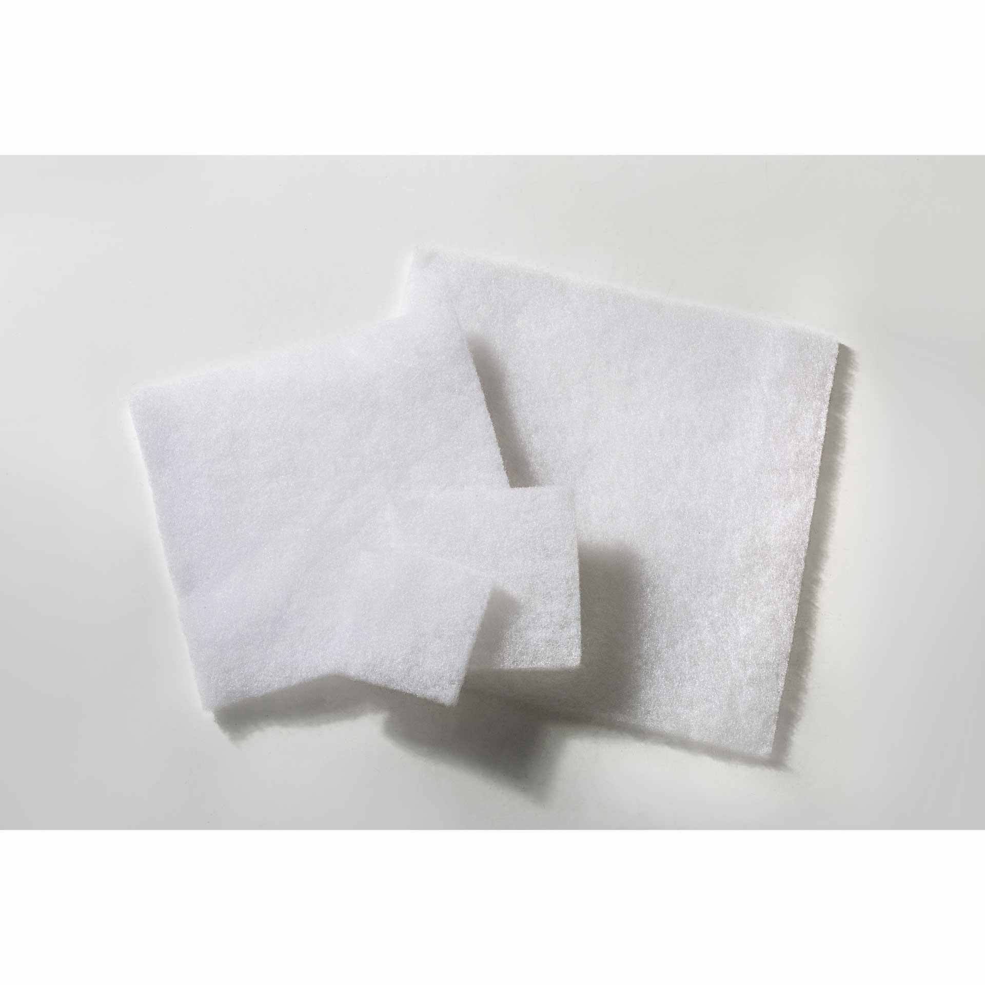 Filtereinsatz, 85x85mm aus Nylonfasern für Gitter 117x117mm