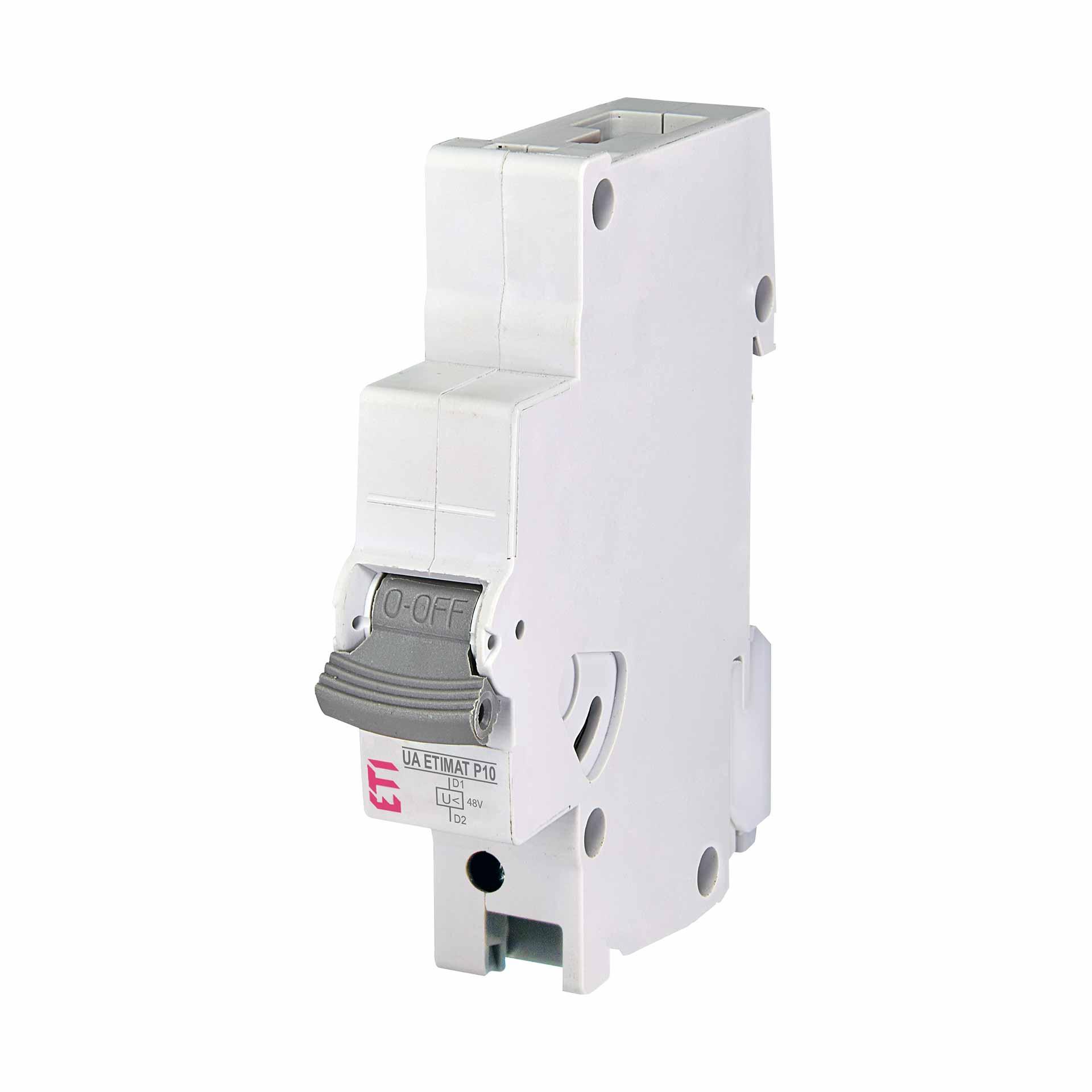 UA ETIMAT P10/48V (sgancio per sottotensione)