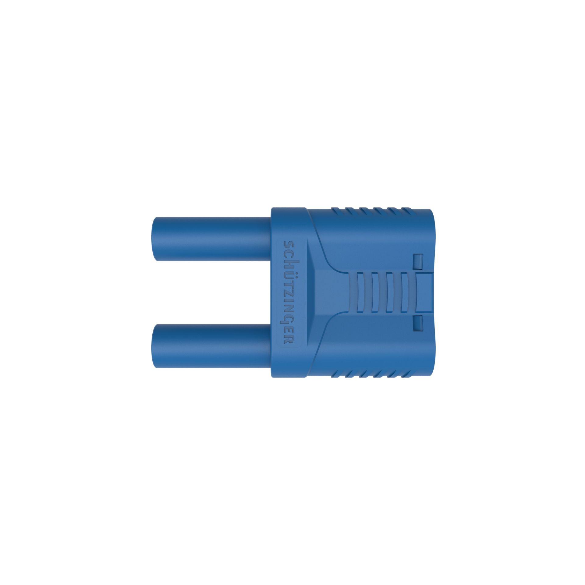 Spina di sicurezza per cortocircuito ø 4 mm, blu Spina di sicurezza per cortocircuito ø 4 mm, blu