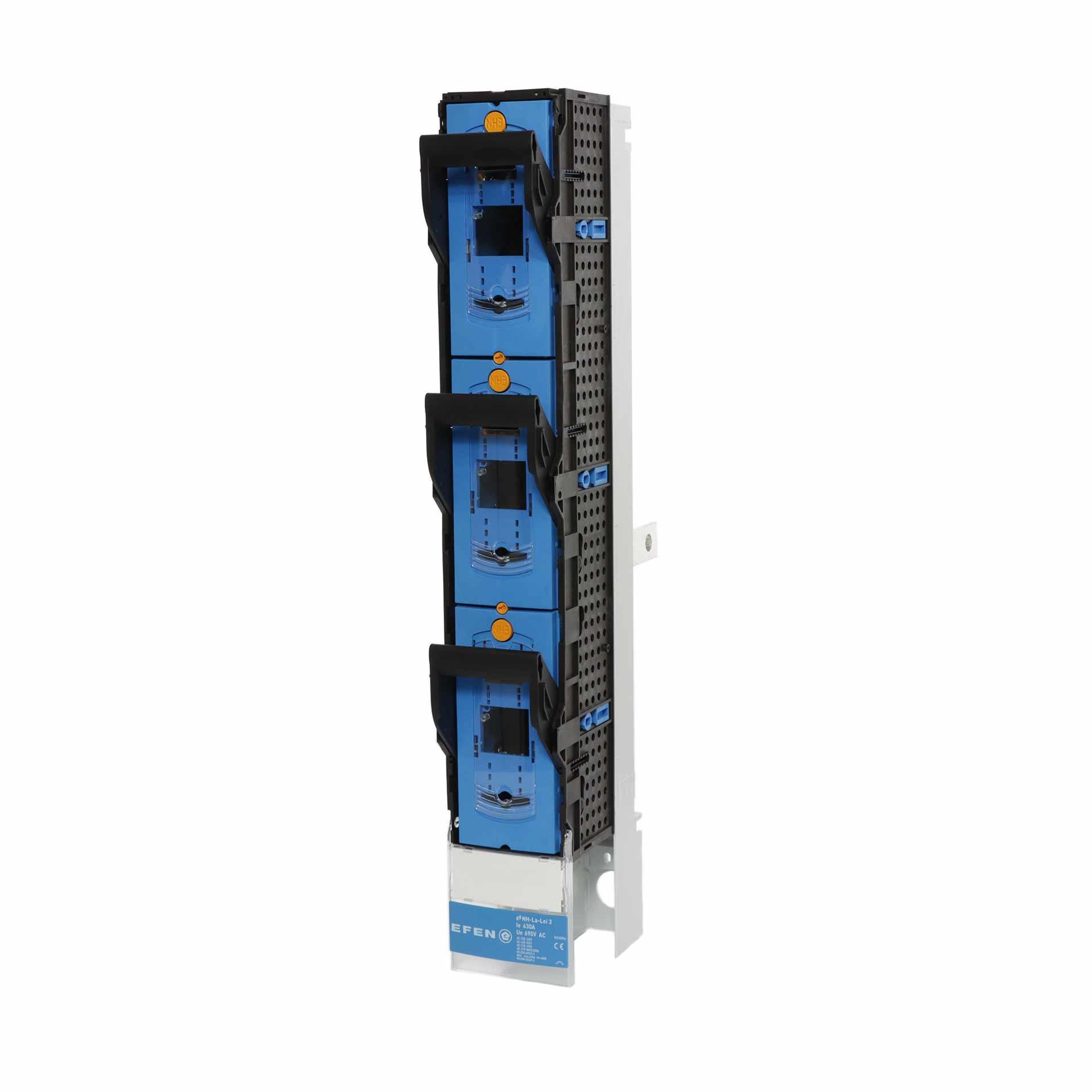 Sezionatori con fusibili NH taglia 3, 3P, 185mm (commutabili a 1 polo) Connessione posteriore Sezionatori con fusibili NH taglia 3, 3P, 185mm (commutabili a 1 polo) Connessione posteriore