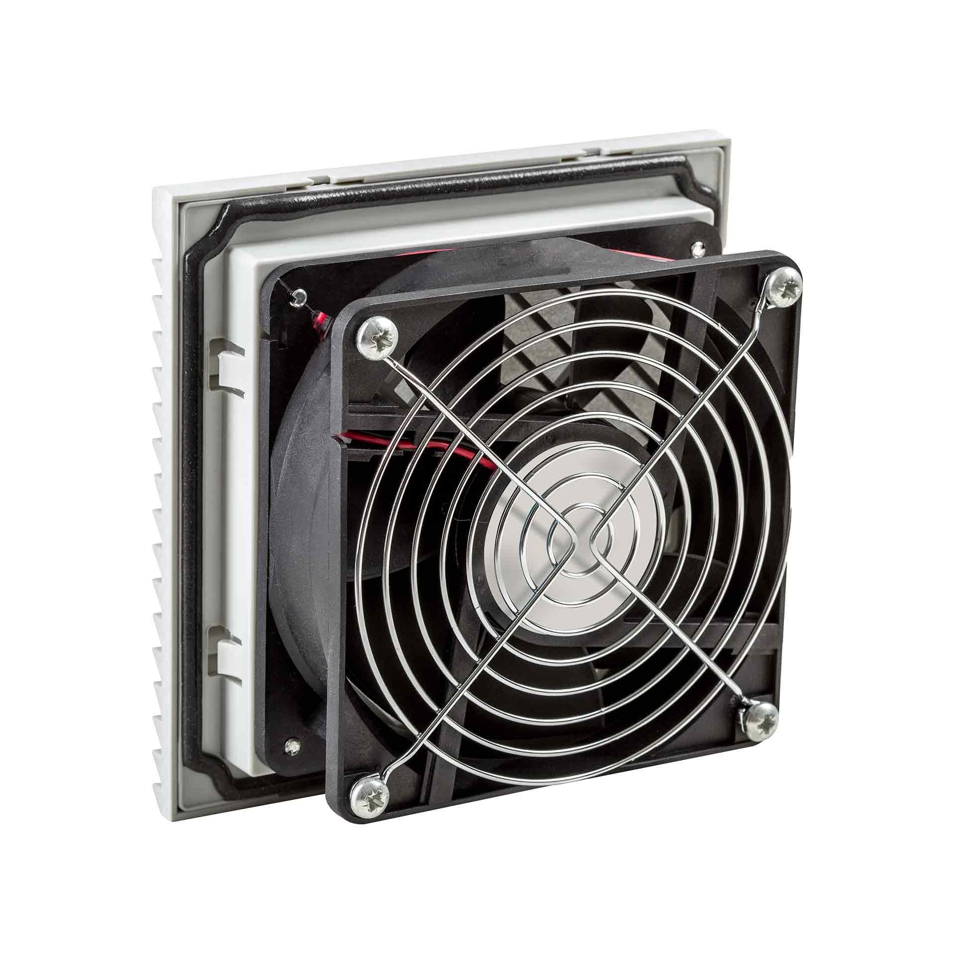 Ventilateur de filtre IP54, 24V DC (113 m3/h) Ventilateur de filtre IP54, 24V DC (113 m3/h)