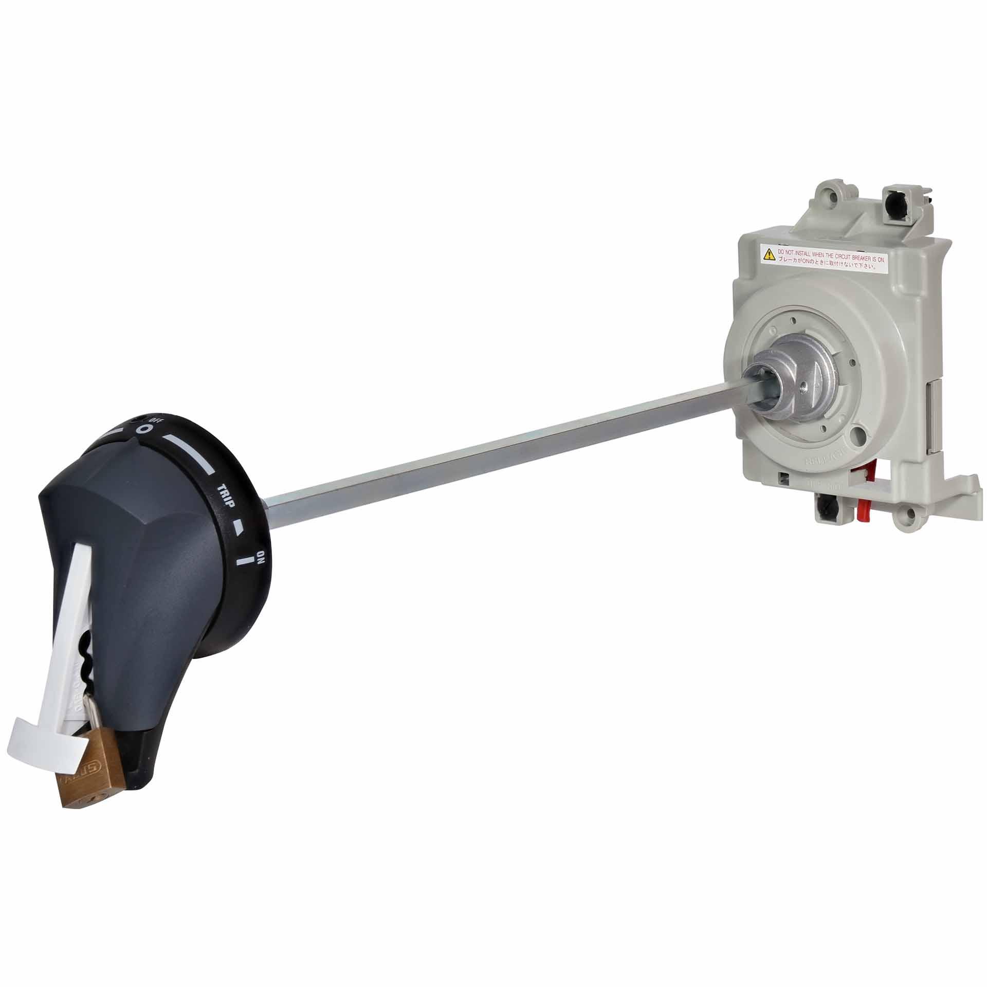 Commanrotative indirecte & dispositif verrouillage, pour mont. porte (axe inclus), pour EB2 160-250 Commanrotative indirecte & dispositif verrouillage, pour mont. porte (axe inclus), pour EB2 160-250