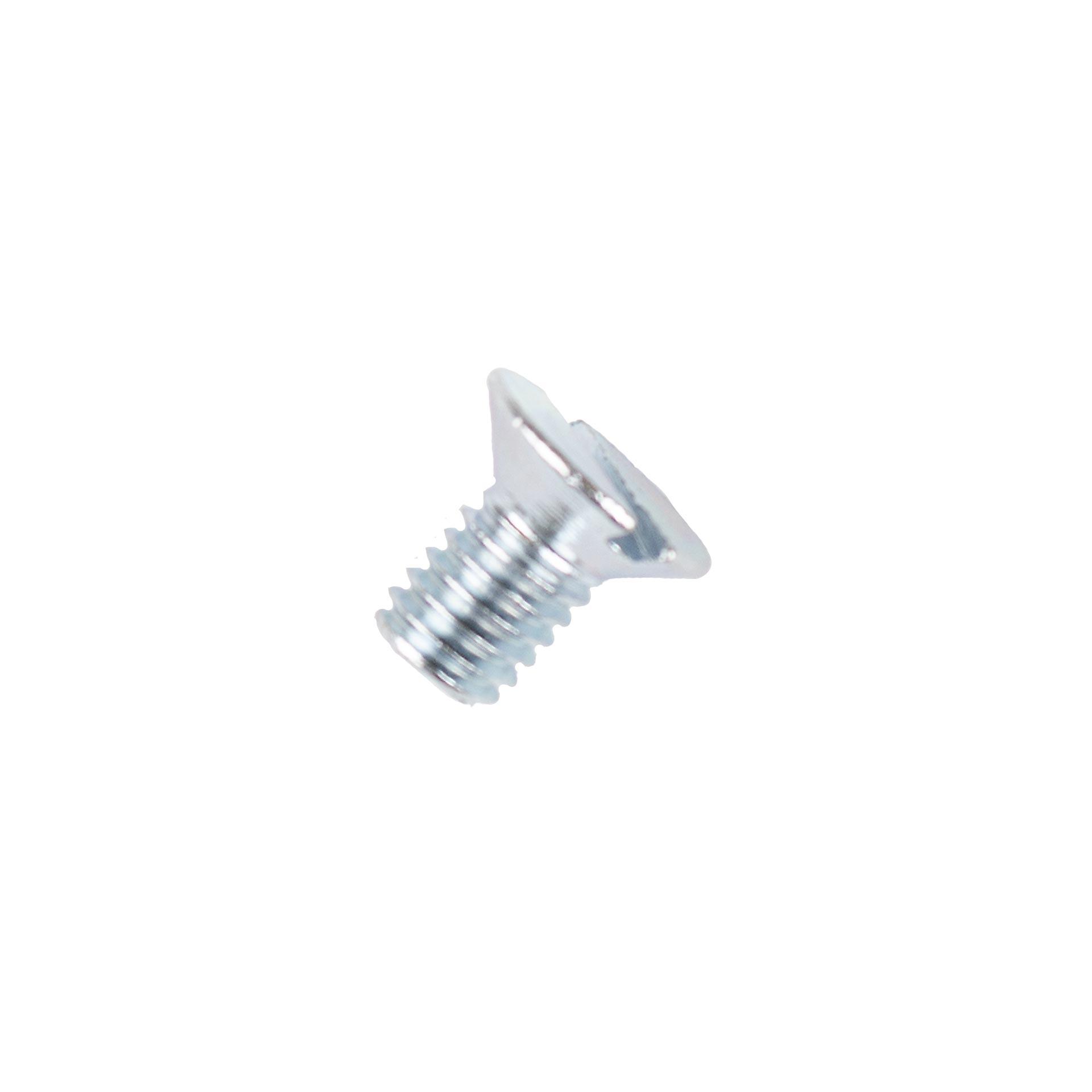 Viti a testa svasata con intaglio DIN 963A-4.8 zincate blu M6x10mm Viti a testa svasata con intaglio DIN 963A-4.8 zincate blu M6x10mm