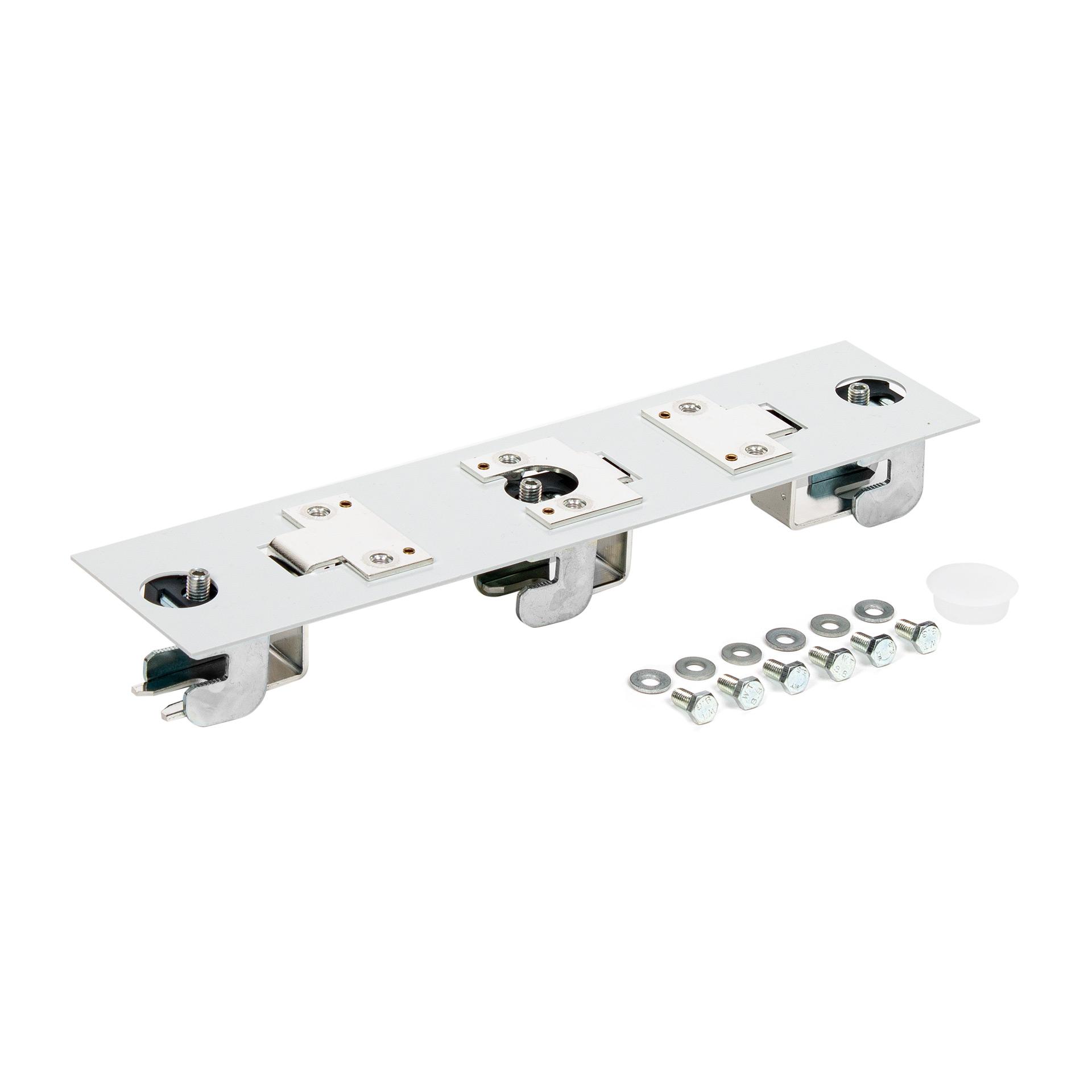 Doppio adattatore per misure da 00/100 a 185 mm con attacco a gancio Doppio adattatore per misure da 00/100 a 185 mm con attacco a gancio