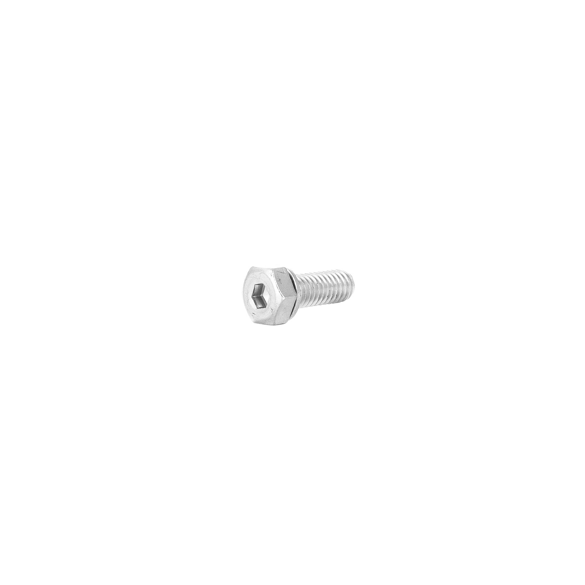 Bussola esagonale con rondella di sicurezza M6x16 mm