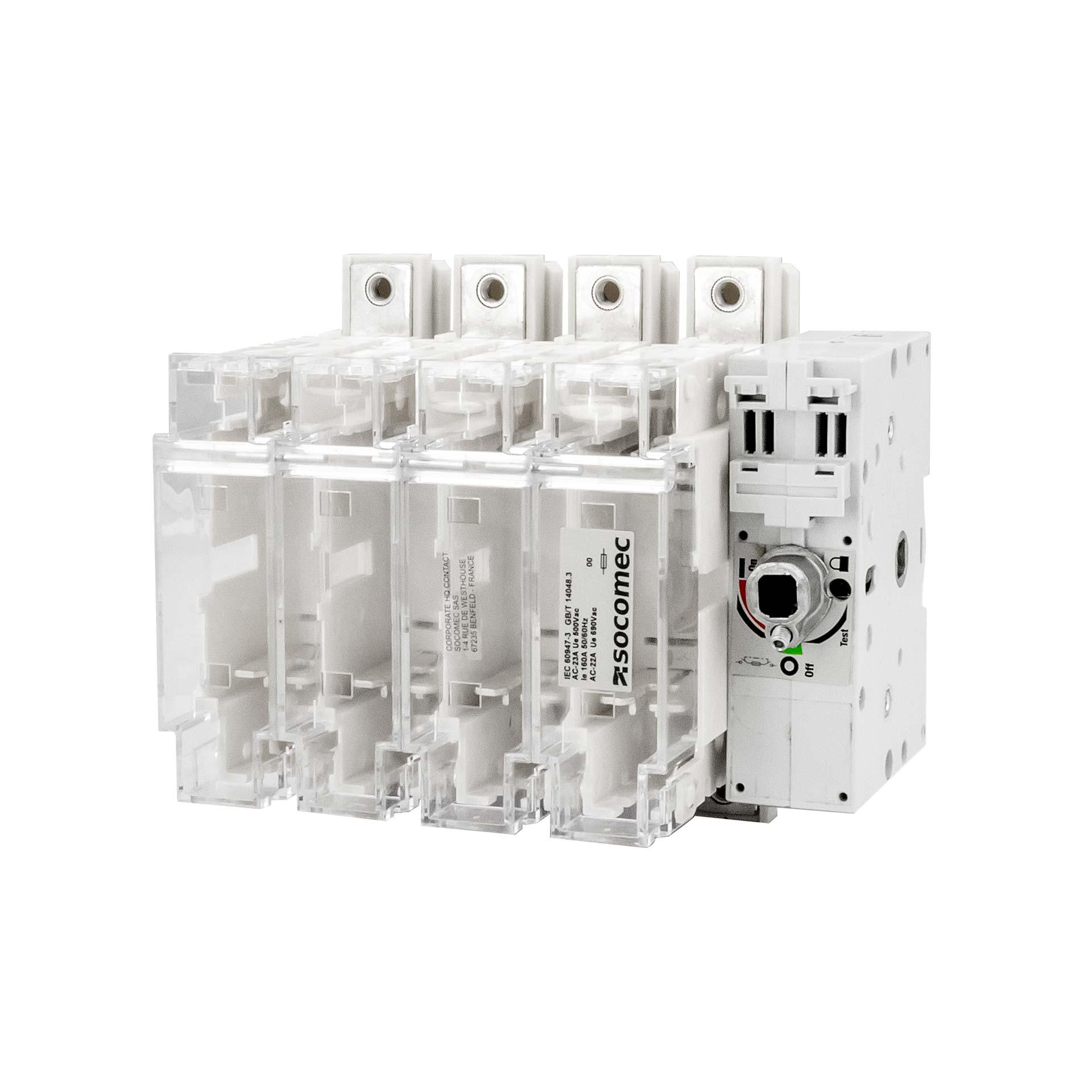 Lasttrennschalter mit NH-Sicherungen FLBS 160A 4P ohne Schalthebel