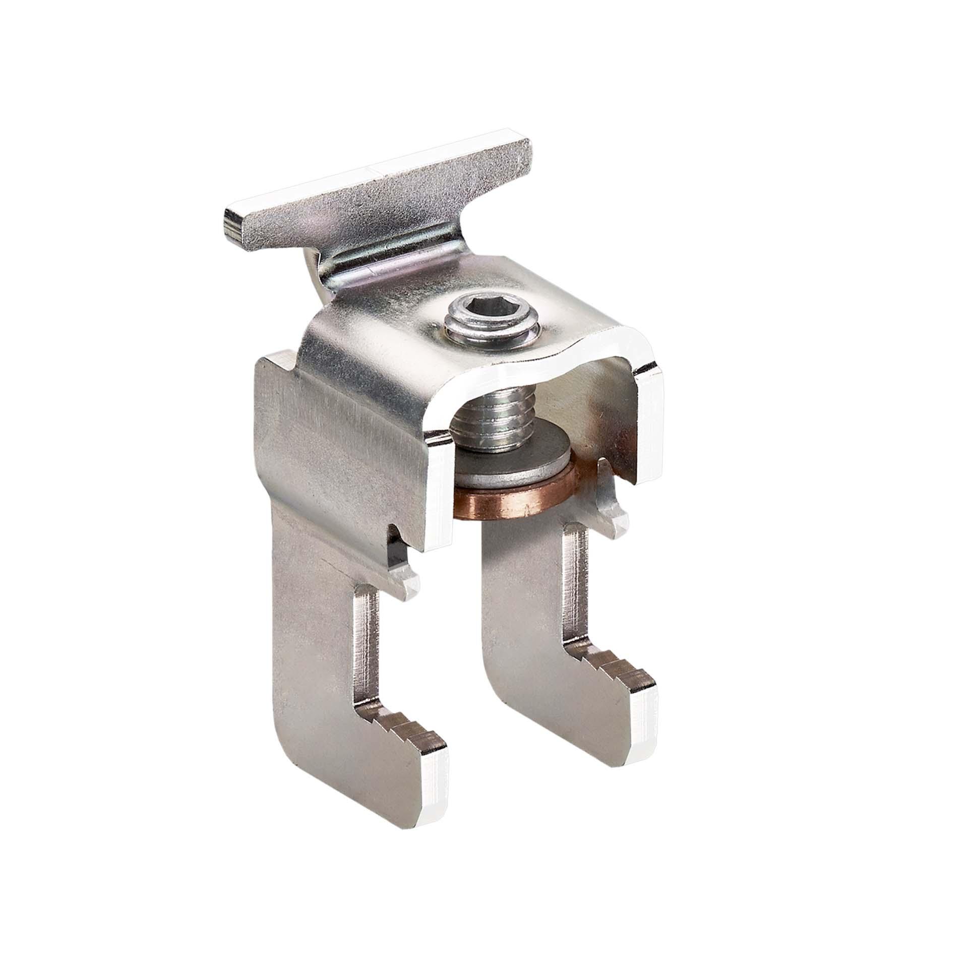 étrier de serrage pour Interrupteur-sectionneur-fusibles NH00, Set à 3 étrier de serrage pour Interrupteur-sectionneur-fusibles NH00, Set à 3