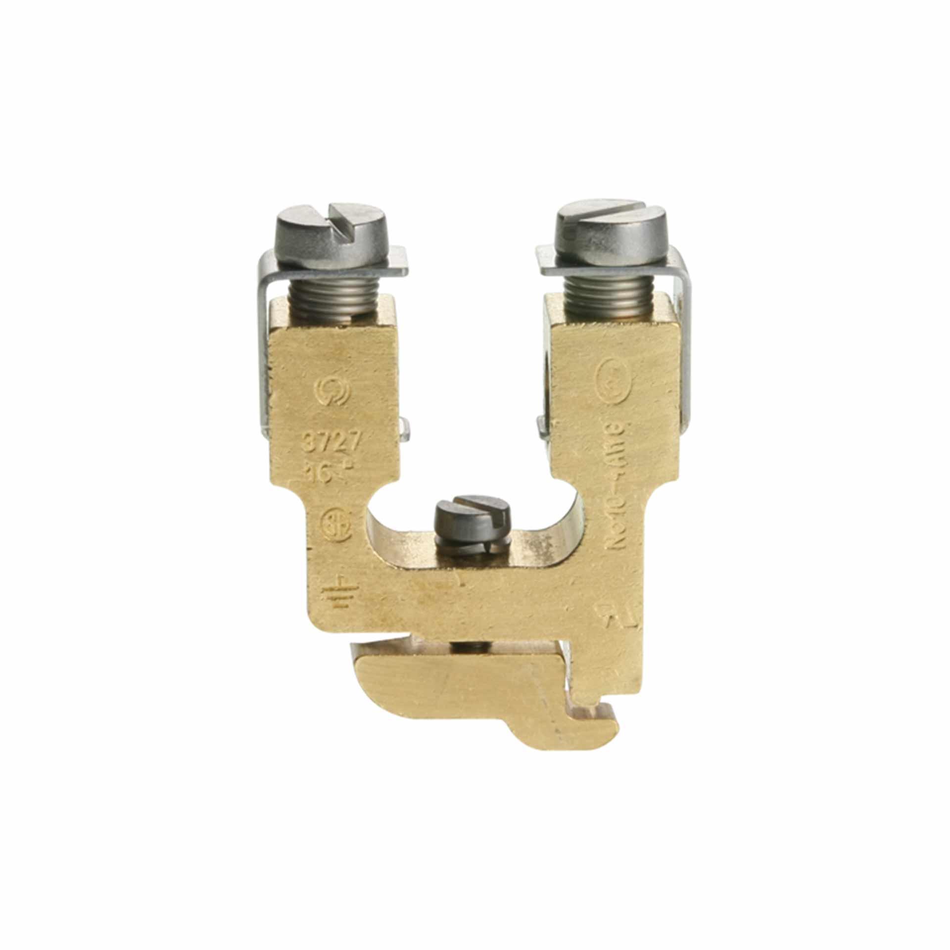 Morsetto per conduttore di protezione DIN32, 16 mm², a 2 conduttori, nudo Morsetto per conduttore di protezione DIN32, 16 mm², a 2 conduttori, nudo