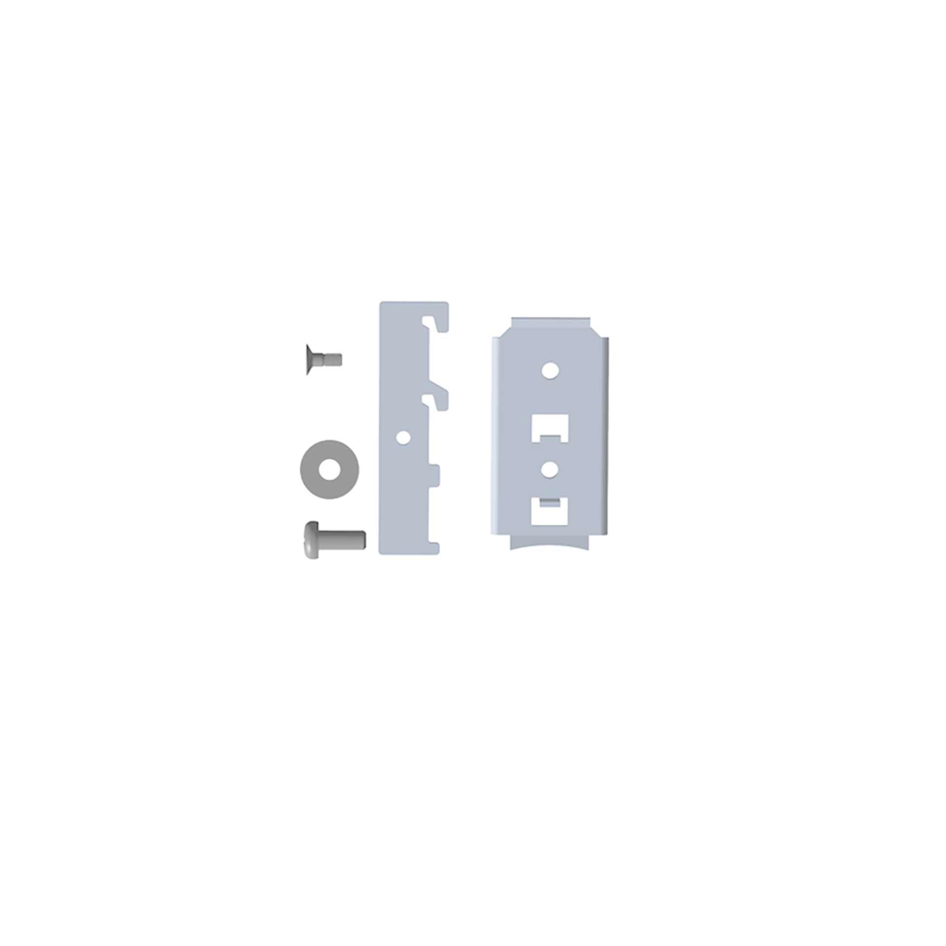 Hutschienenbausatz Z KETO Gr.00 100-150 mm, Für Montage auf 2 Hutschienen für KETO/KVL Grösse 00