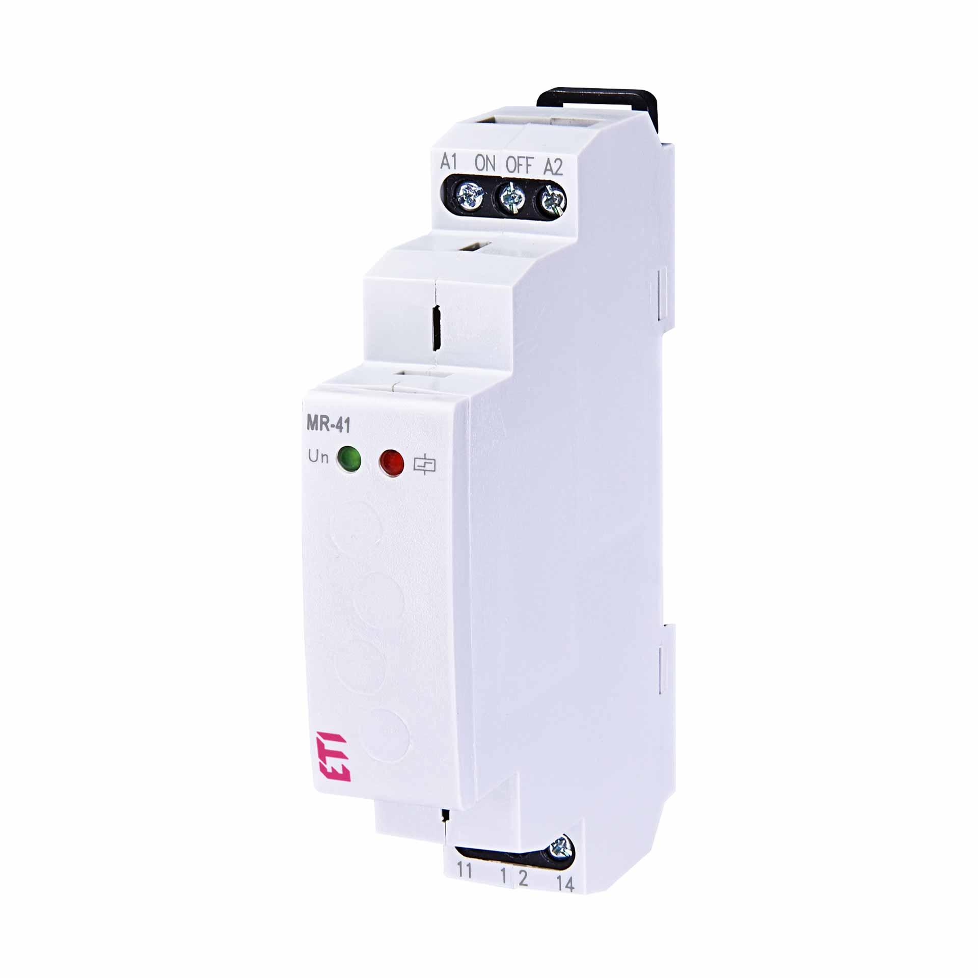 Impulsrelais MR-41 230V AC, 1W Kontakt Impulsrelais MR-41 230V AC, 1W Kontakt