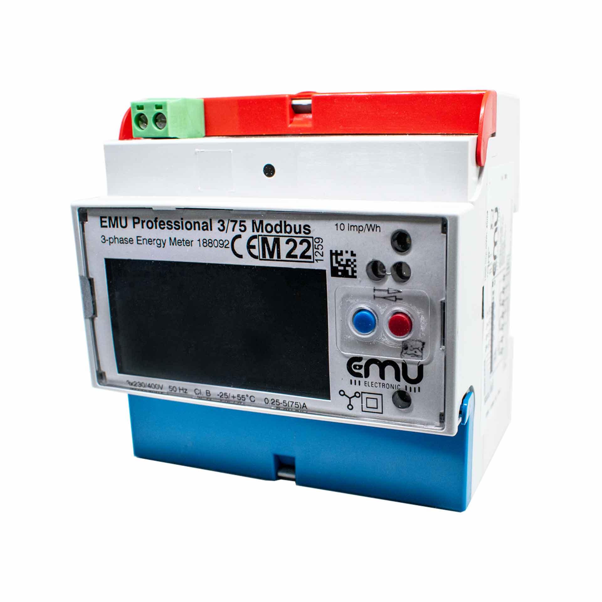 EMU Professional 3/75 Modbus, omologazione MID B+D, misura diretta 3PN