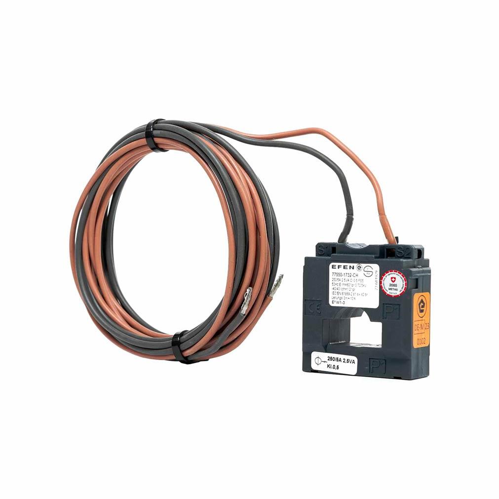 Trasformatori di corrente calibrati per sezionatori NH, taglia 1-3, 400/5, 5.0VA, classe 0.5S CH