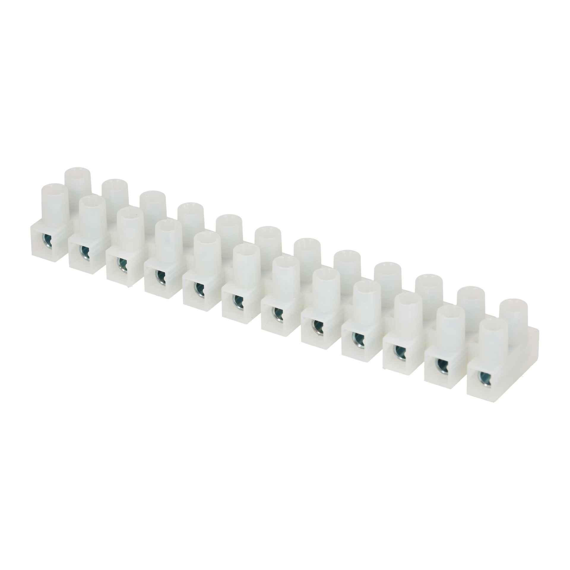 Euro morsettiera 0,5-10mm2 12 poli trasparente Euro morsettiera 0,5-10mm2 12 poli trasparente
