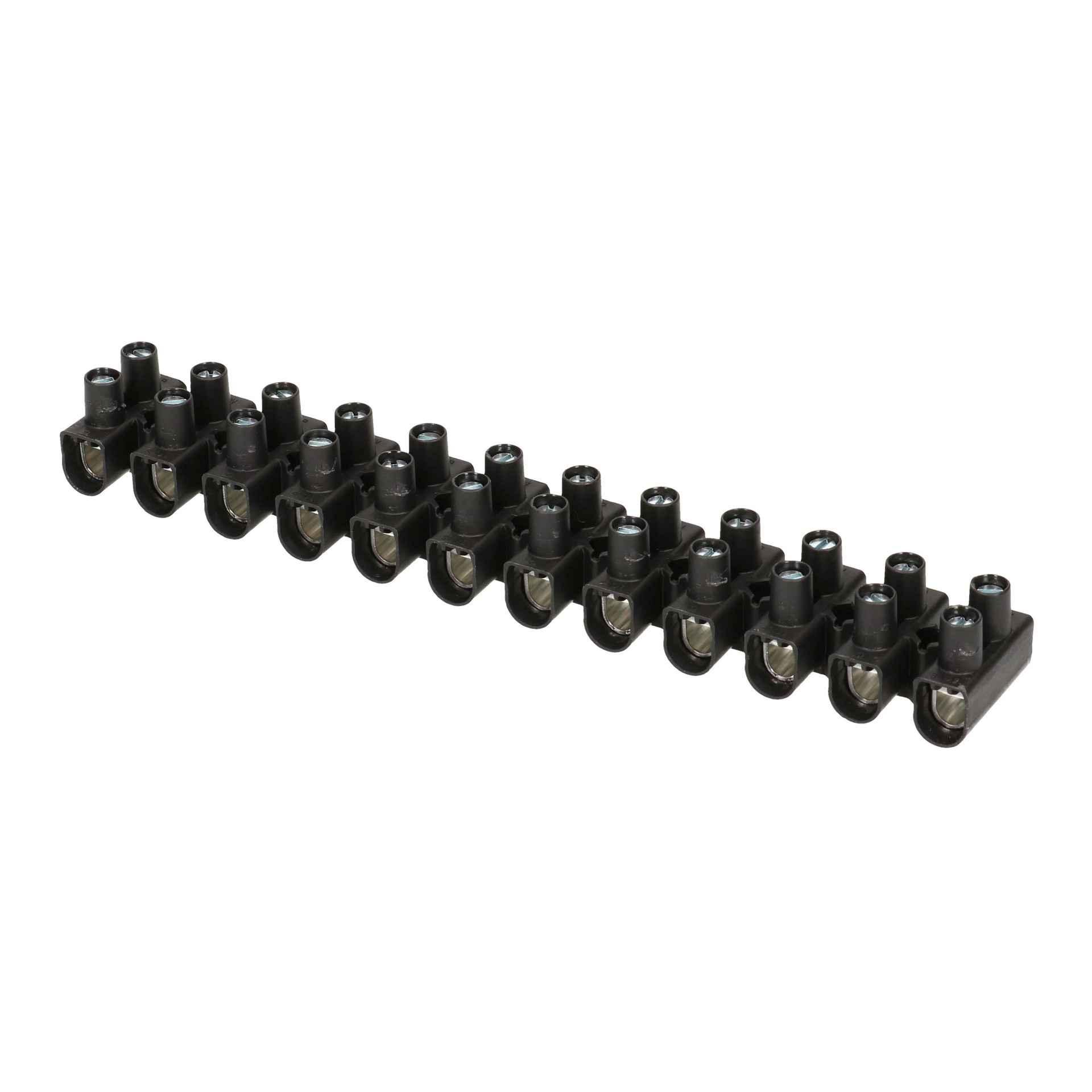 Morsettiera 4-16mm2 450V 12p nero Morsettiera 4-16mm2 450V 12p nero