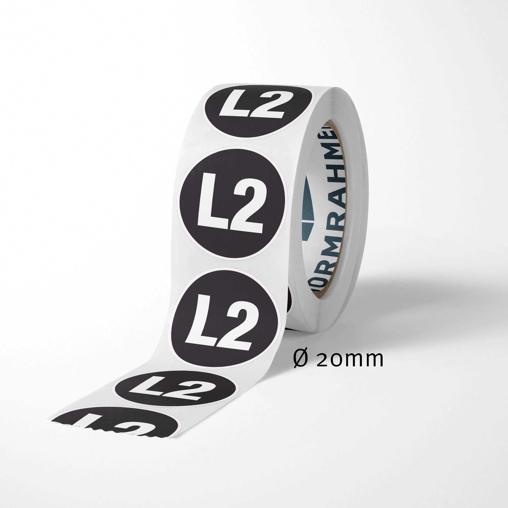 Conducteur extérieur L2, Ø 20mm, rouleau à 500 pcs