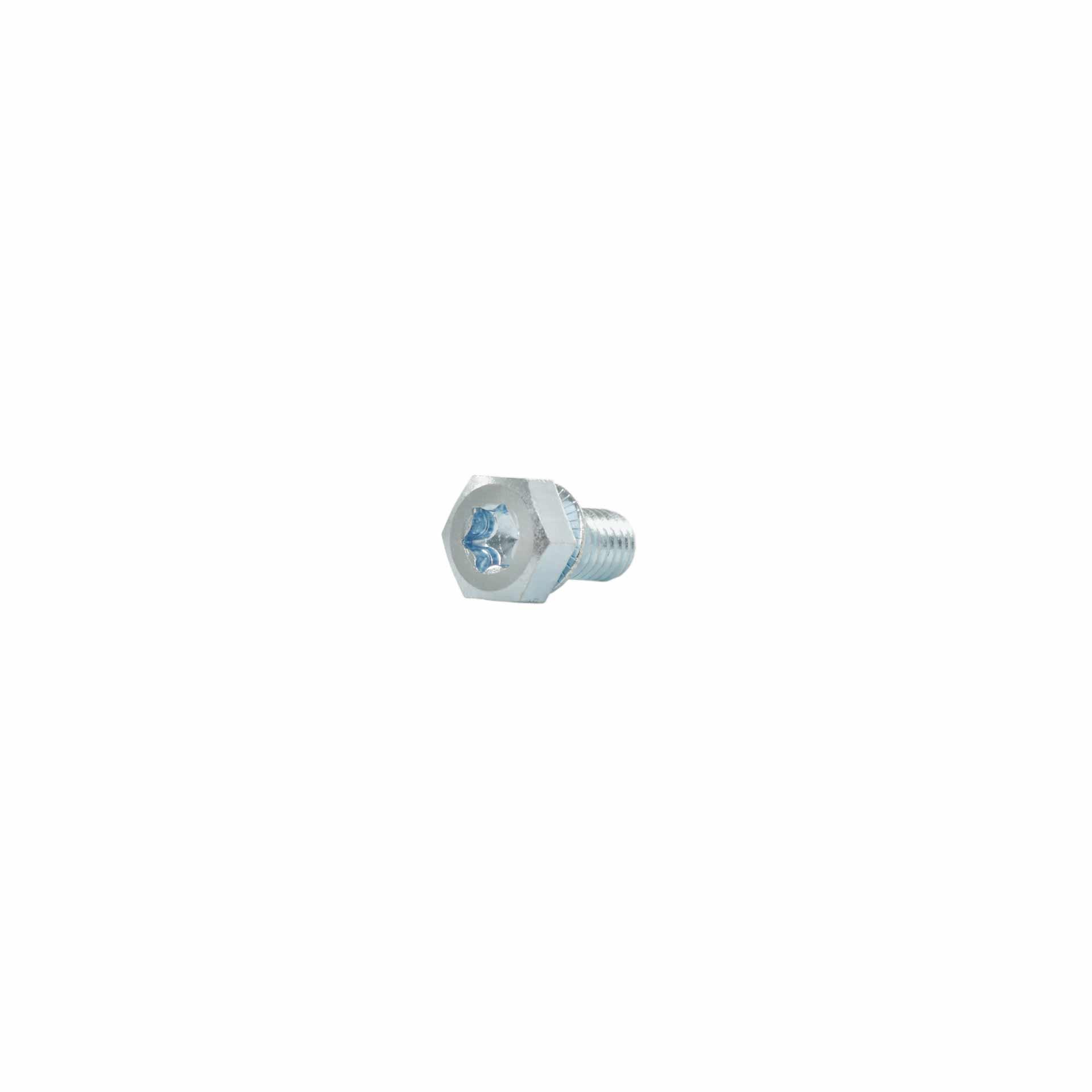 Torx esagonale con rondella di sicurezza M6x10 mm