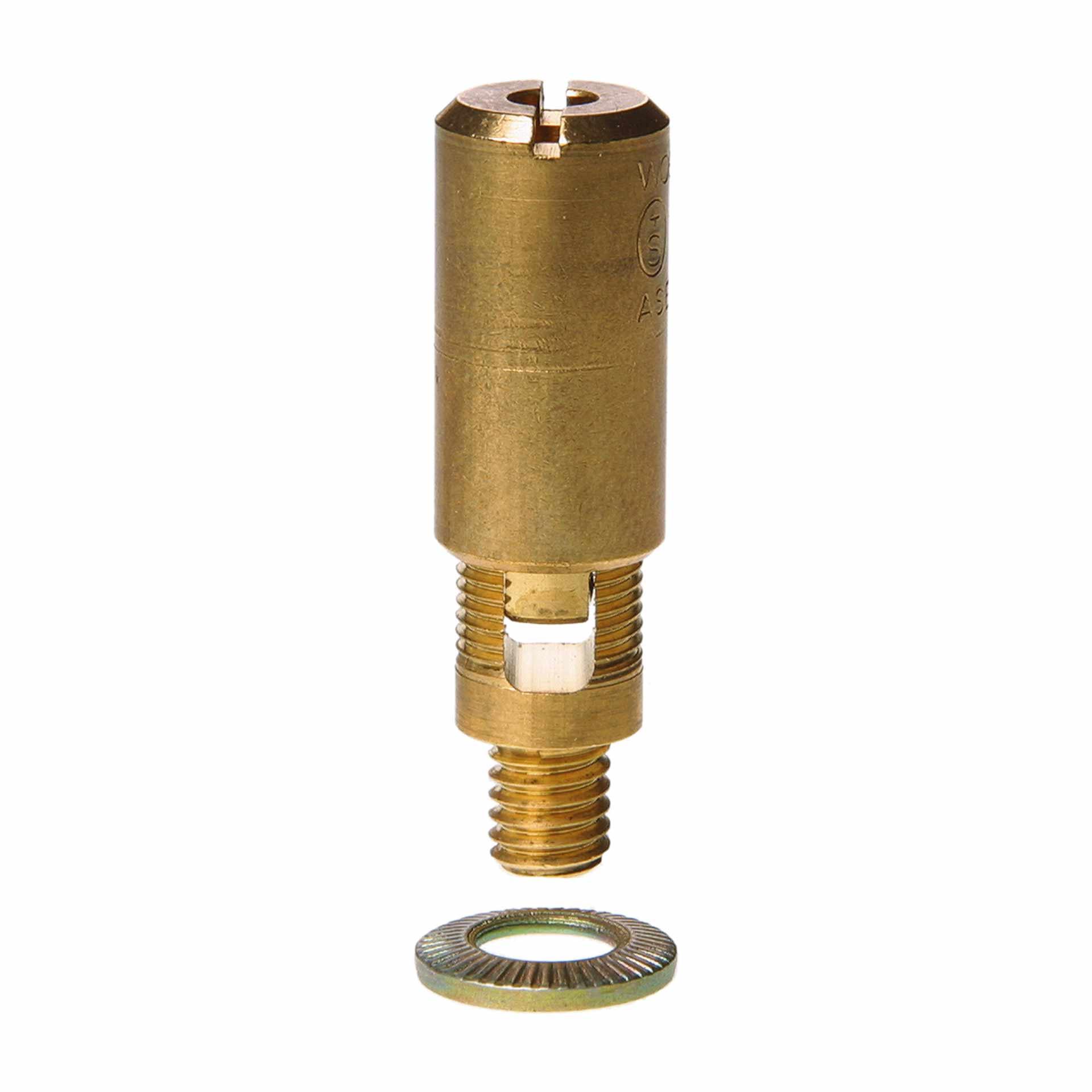 Terminale del conduttore di protezione, nudo, 6mm² M6x7mm Terminale del conduttore di protezione, nudo, 6mm² M6x7mm