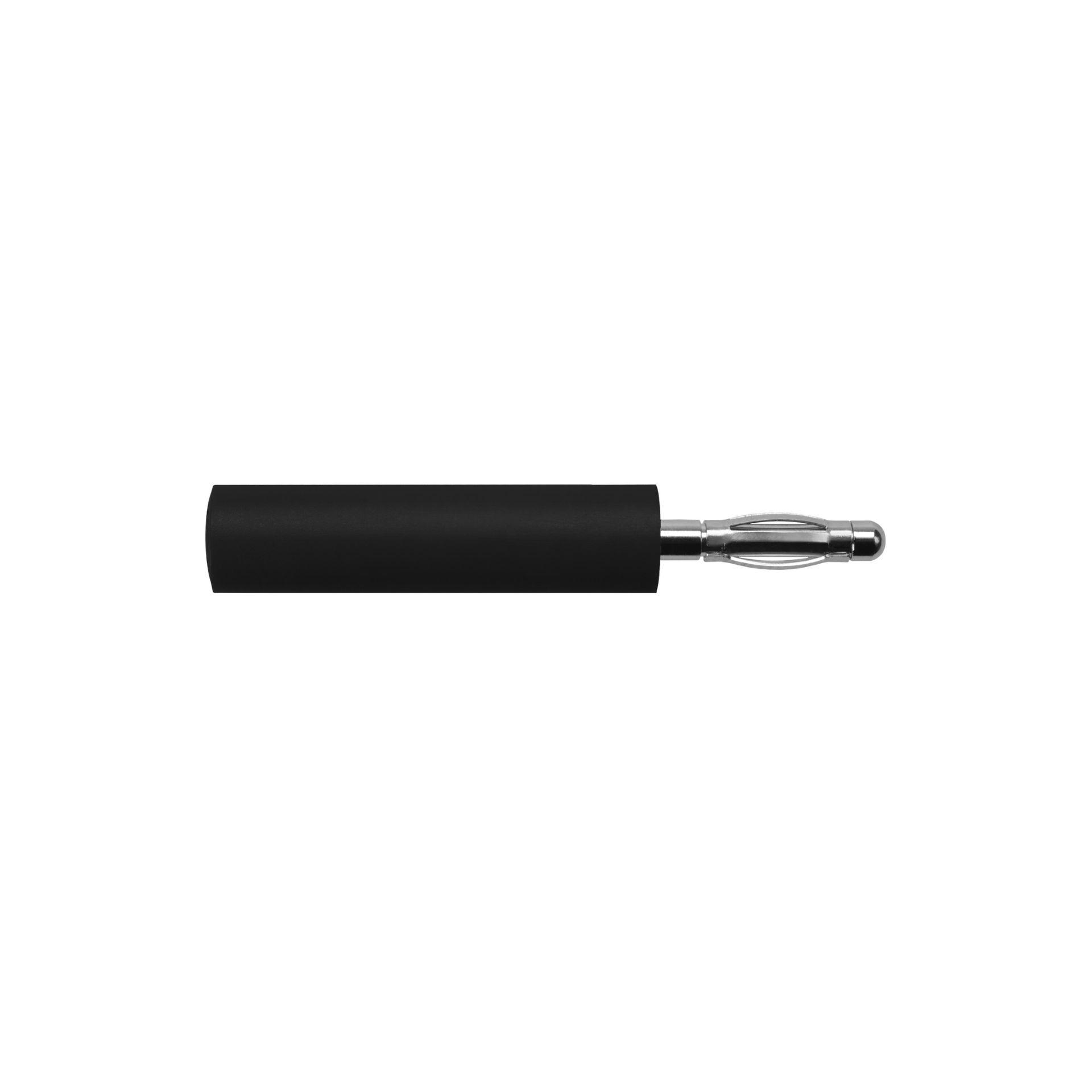 Adapter for adapting sockets from ø 2mm to ø 4mm safety system black Adapter for adapting sockets from ø 2mm to ø 4mm safety system black