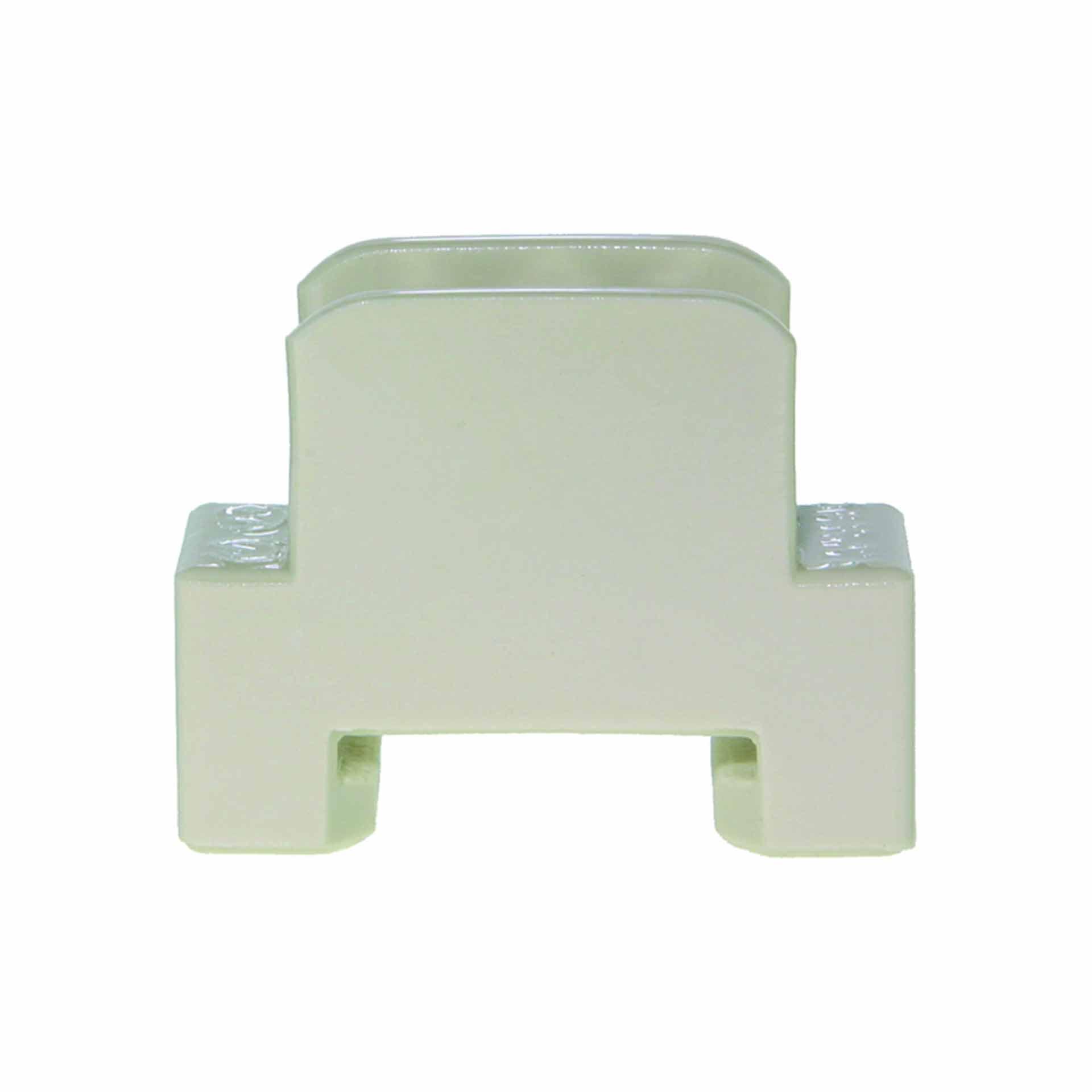 Terminale di derivazione in steatite 2,5 mm², a 2 conduttori, bianco Terminale di derivazione in steatite 2,5 mm², a 2 conduttori, bianco