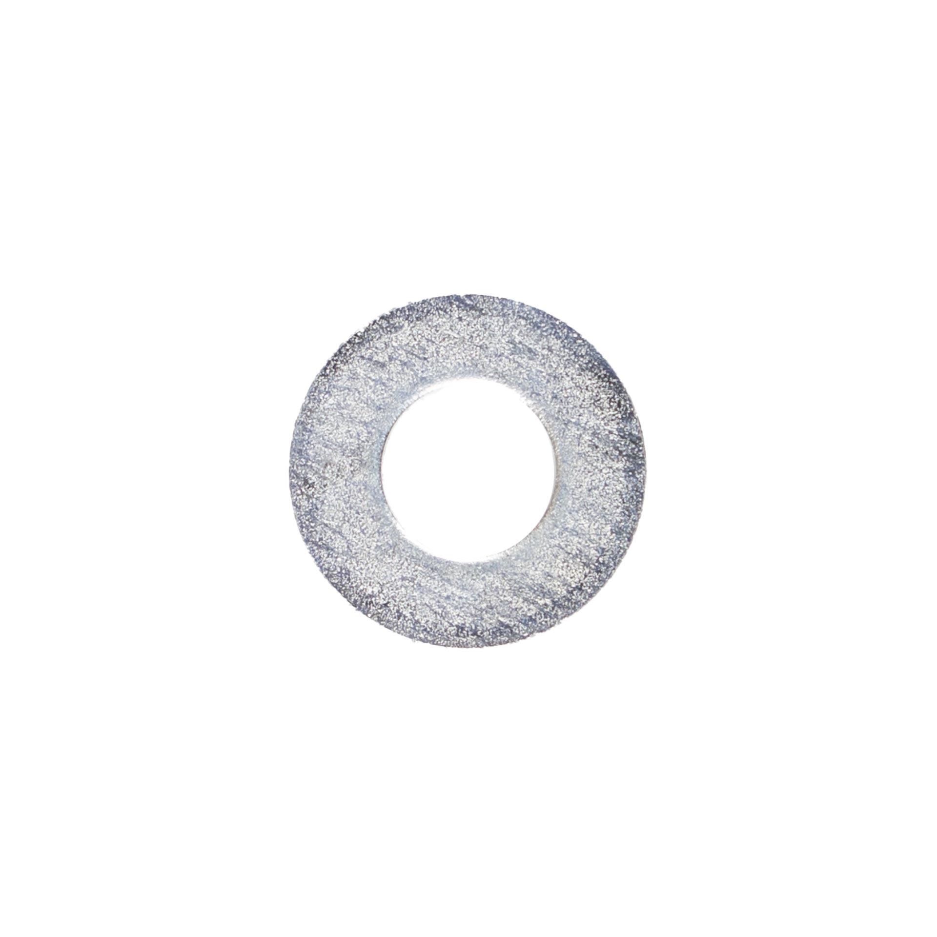 Rondelle, senza smusso Serie M (media), M20, acciaio 100 HV, zincato blu Rondelle, senza smusso Serie M (media), M20, acciaio 100 HV, zincato blu