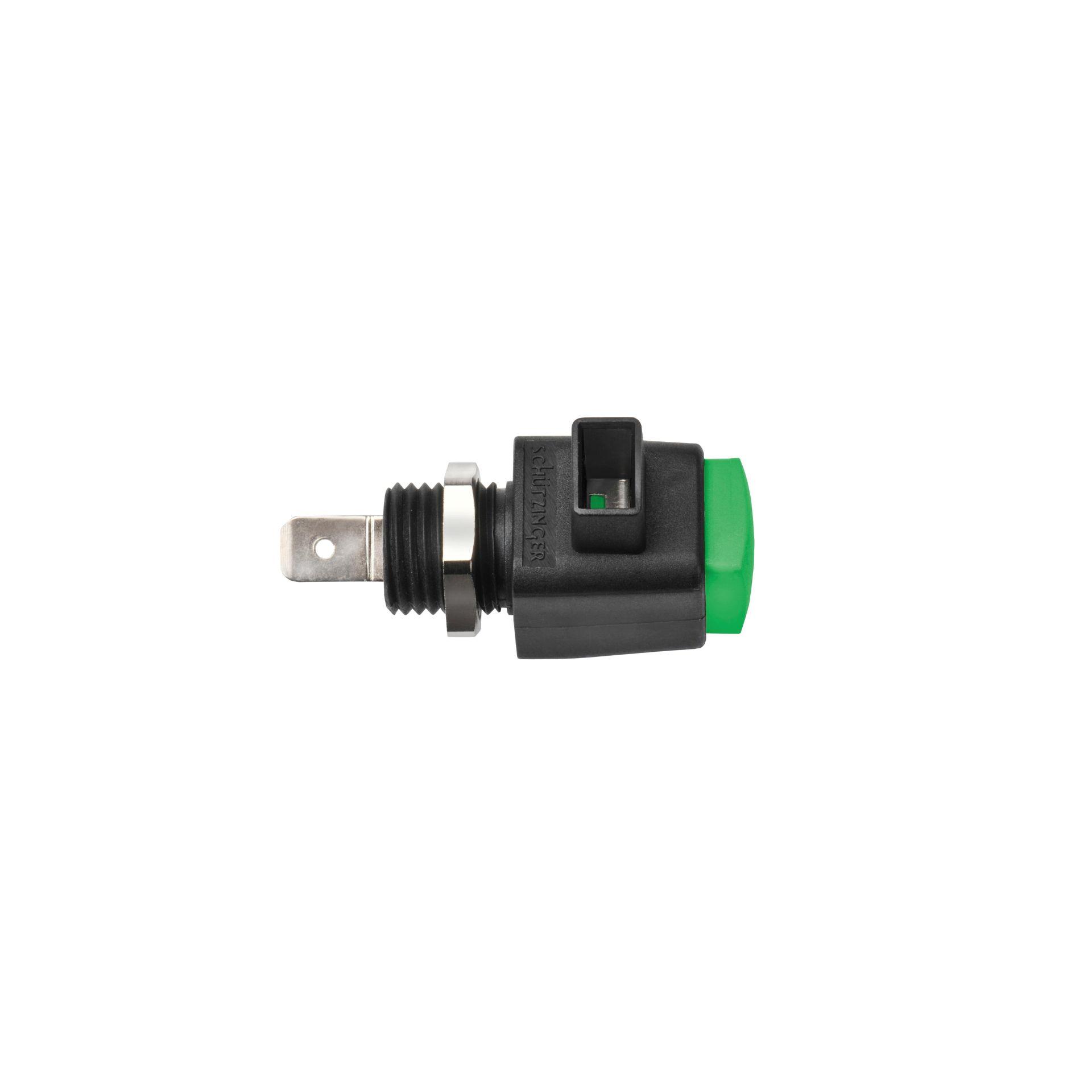 Pinza di sicurezza a pressione rapida verde Pinza di sicurezza a pressione rapida verde
